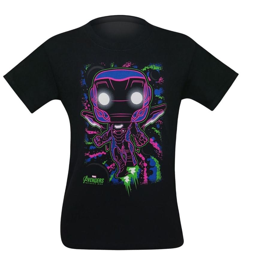 Marvel POP Tees | Iron Man Flight Pose - Image 2