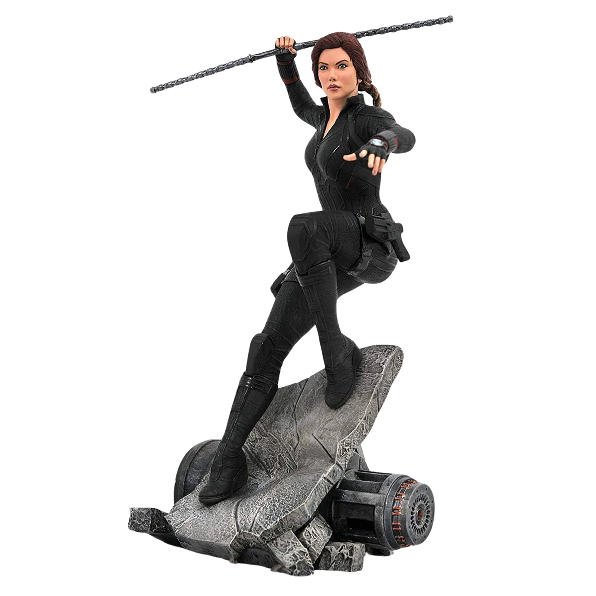 Marvel Premier Collection Endgame Black Widow 12 Inch Resin Statue - Image 2