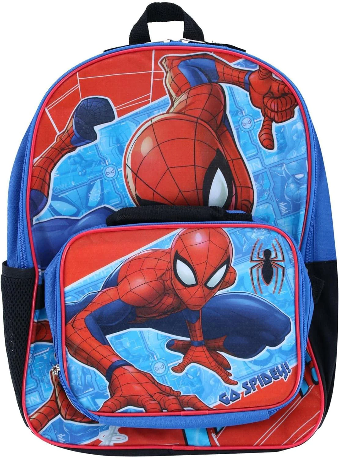 Marvel Spider-Man 16 Inch Backpack with Lunch Bag - Image 2