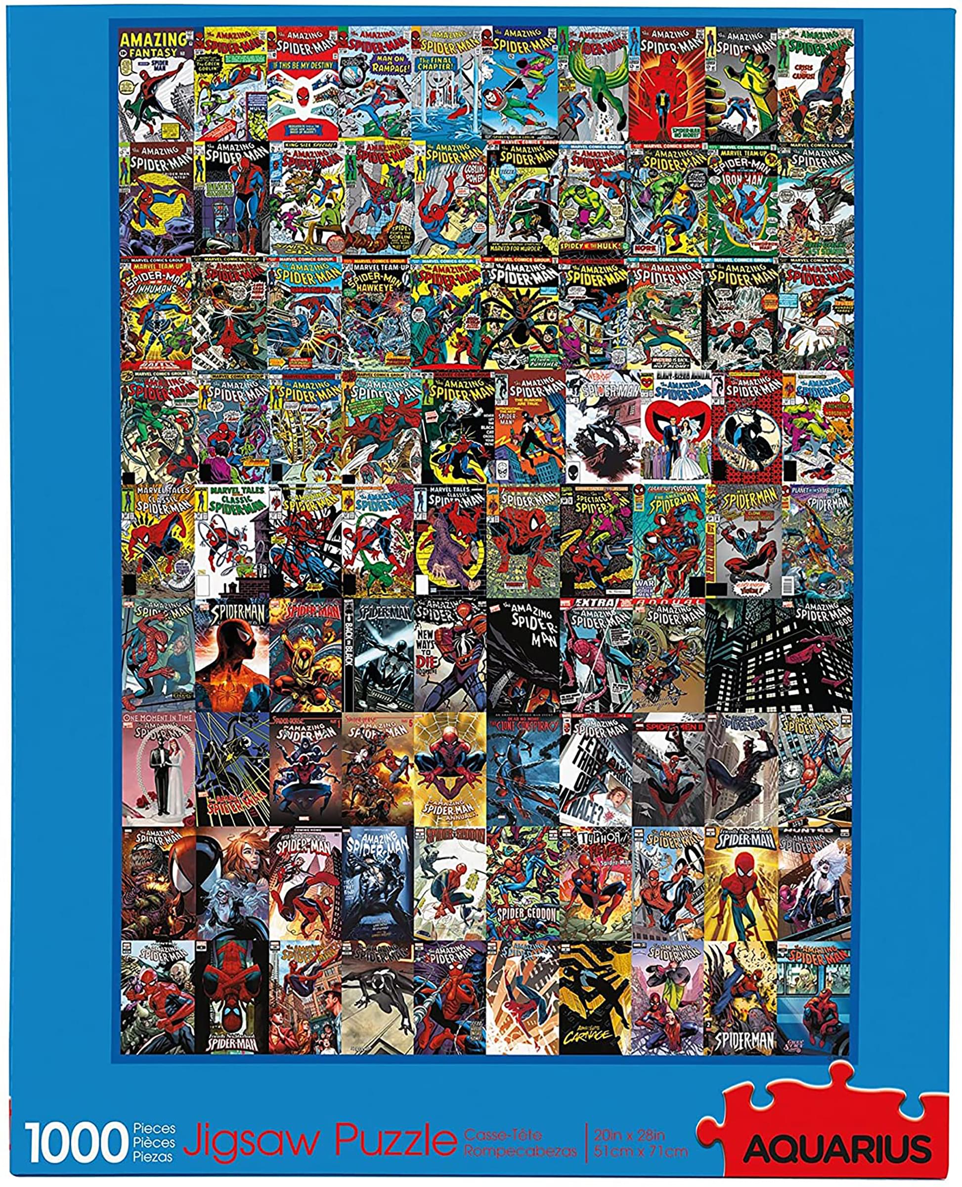 Marvel Spider-Man Covers 1000 Piece Jigsaw Puzzle - Image 2