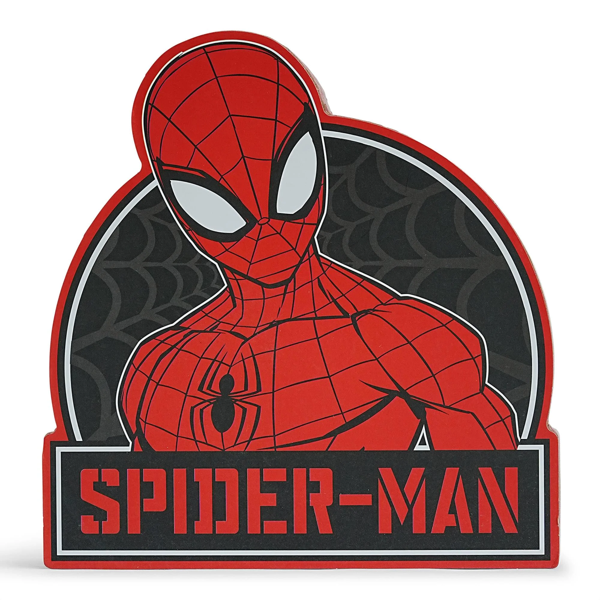 Marvel Spider-Man Die-Cut Wooden Wall Art Sign | 8 x 7 Inches - Image 2
