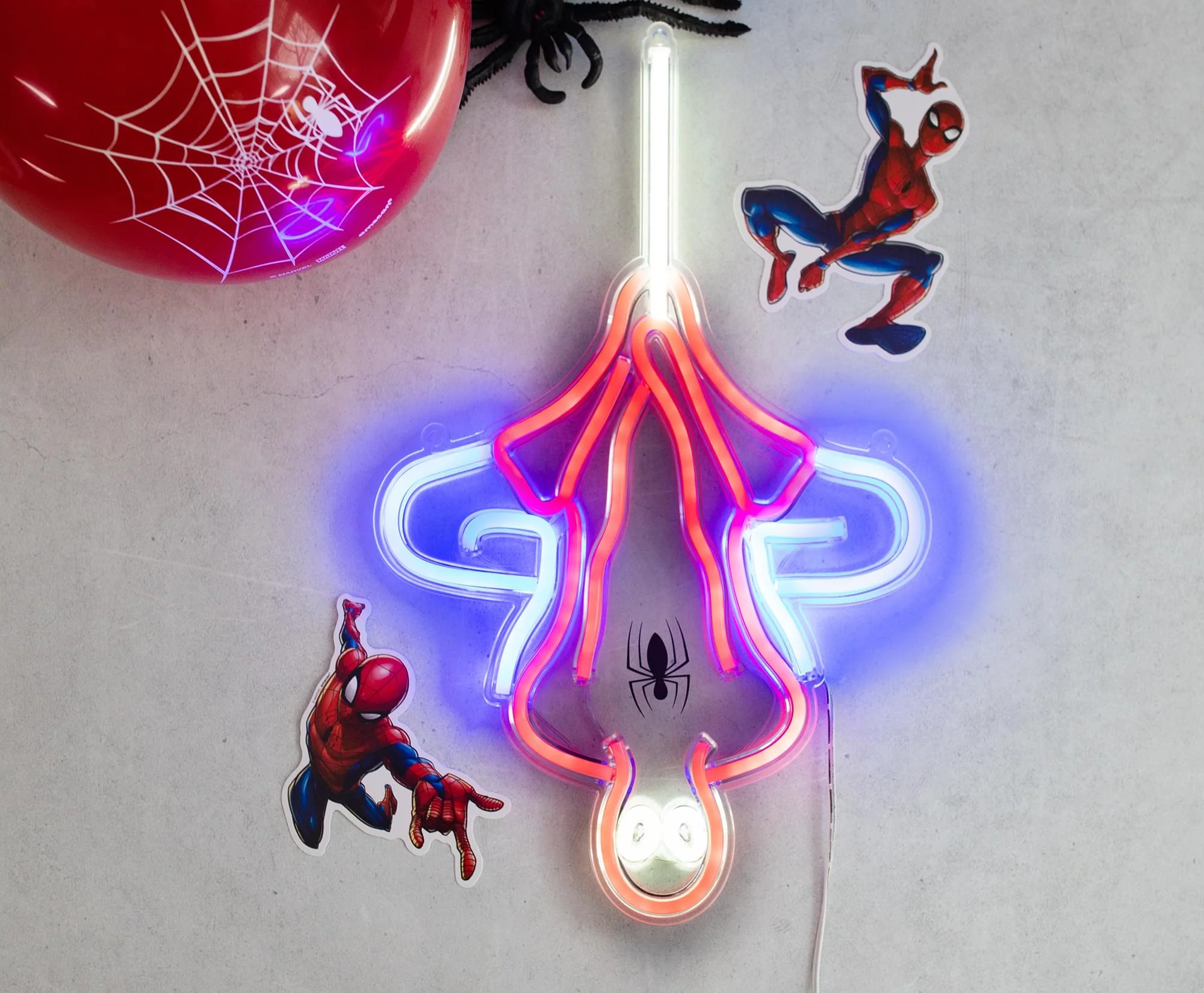 Marvel Spider-Man Hanging LED Neon Wall Light Sign - Image 2