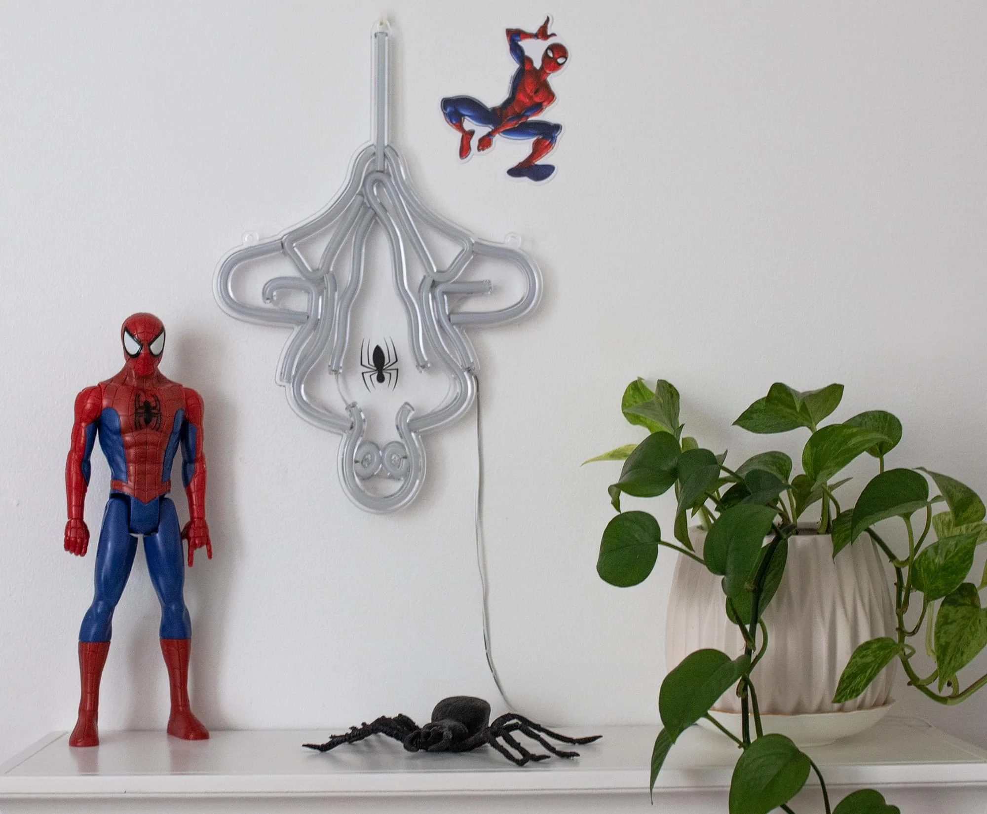 Marvel Spider-Man Hanging LED Neon Wall Light Sign - Image 4