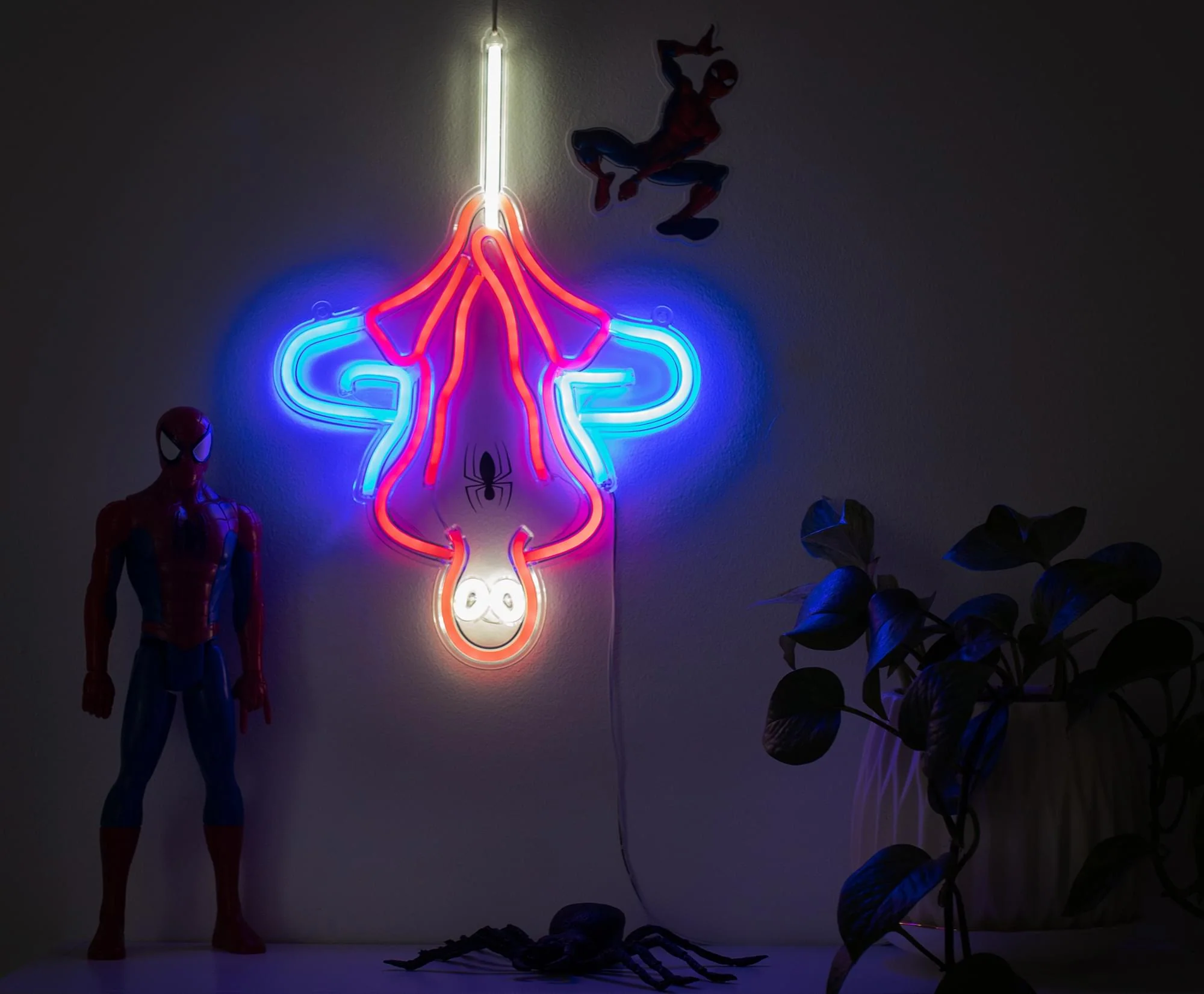 Marvel Spider-Man Hanging LED Neon Wall Light Sign - Image 5