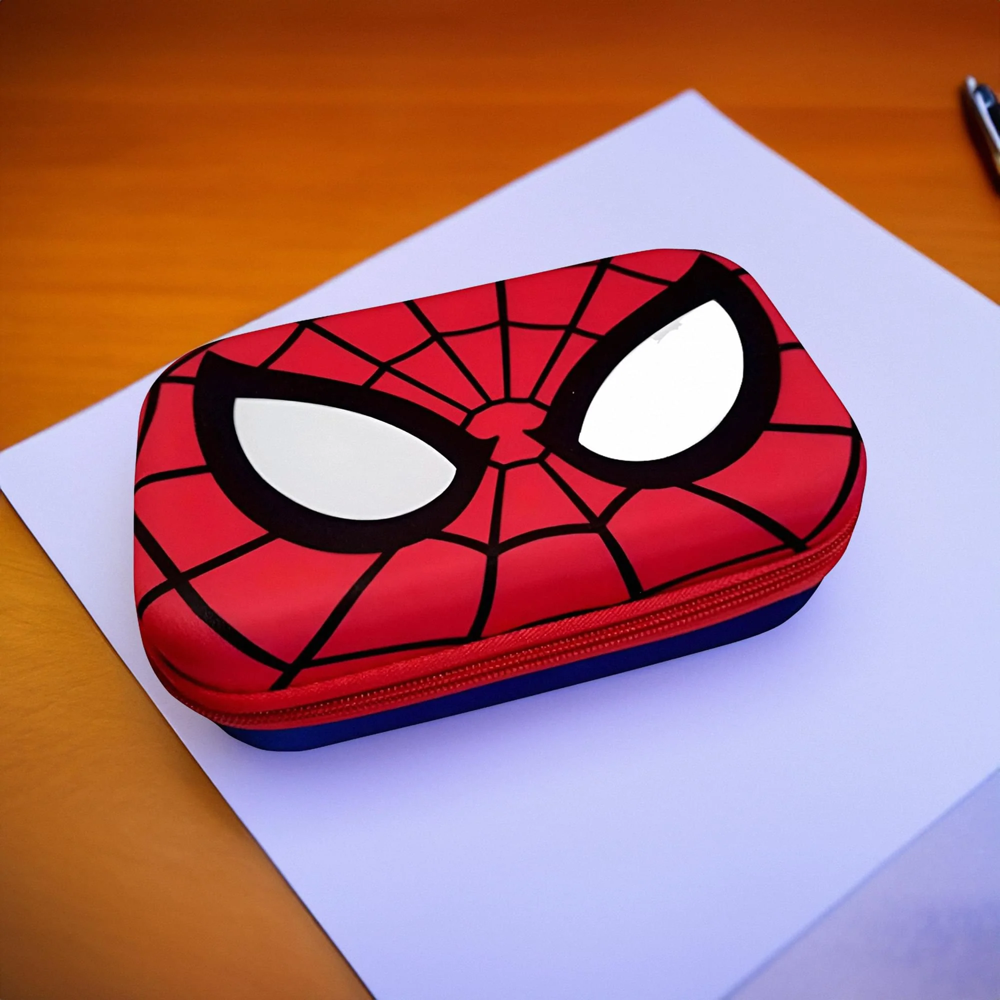 Marvel Spider-Man Hard Shell Molded Zippered Pencil Case - Image 5