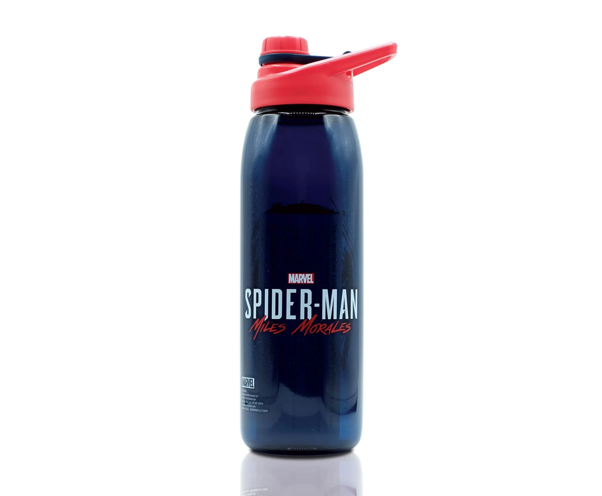 Marvel Spider-Man Miles Morales Plastic Water Bottle | Holds 28 Ounces - Image 2