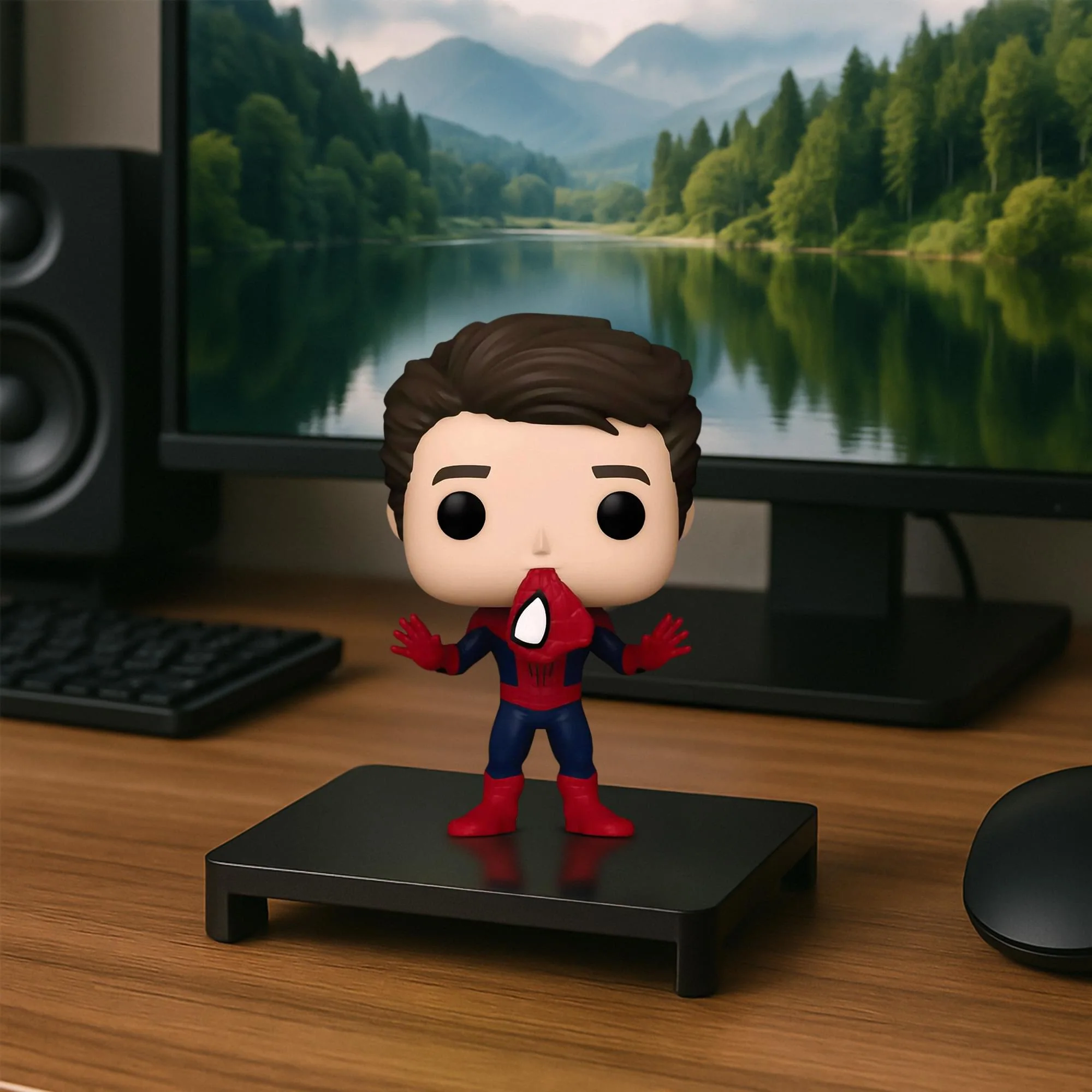 Marvel Spider-Man No Way Home Funko POP | Exclusive Spider-Man Unmasked - Image 4