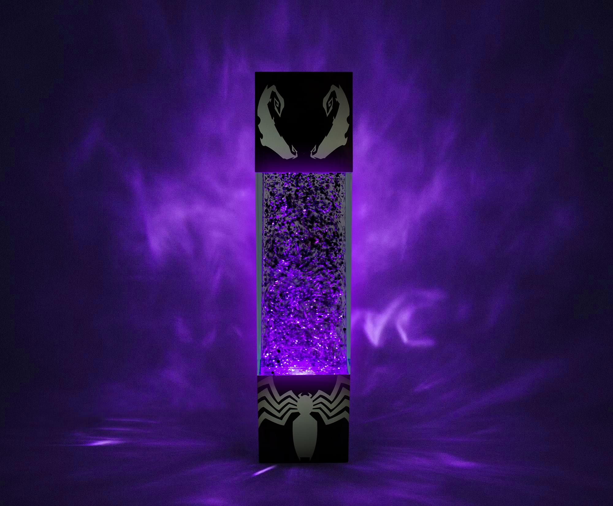 Marvel Spider-Man Venom Glitter Motion Lamp | 13 Inches Tall - Image 2