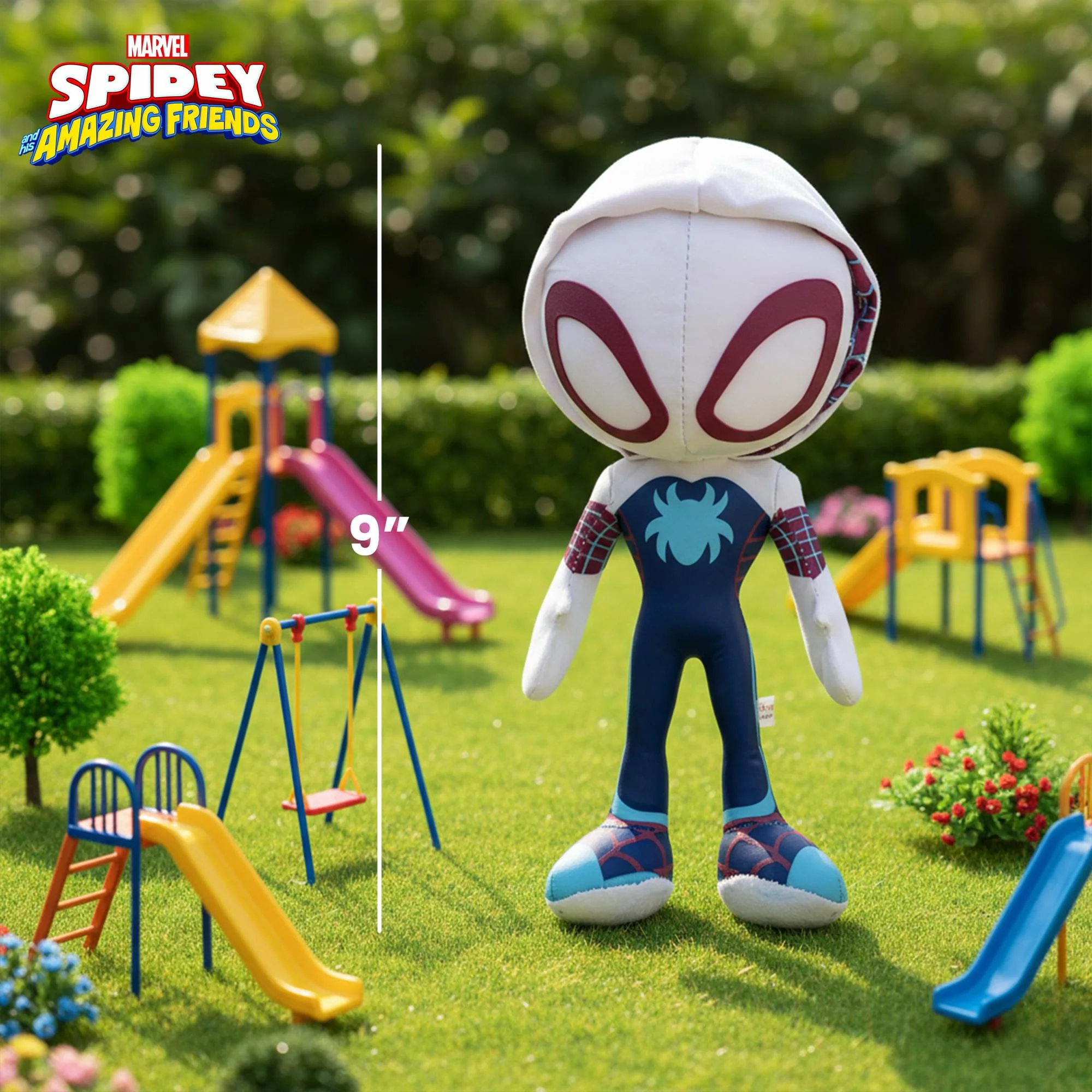 Marvel Spidey & His Amazing Friends 9 Inch Plush | Gwen - Image 5