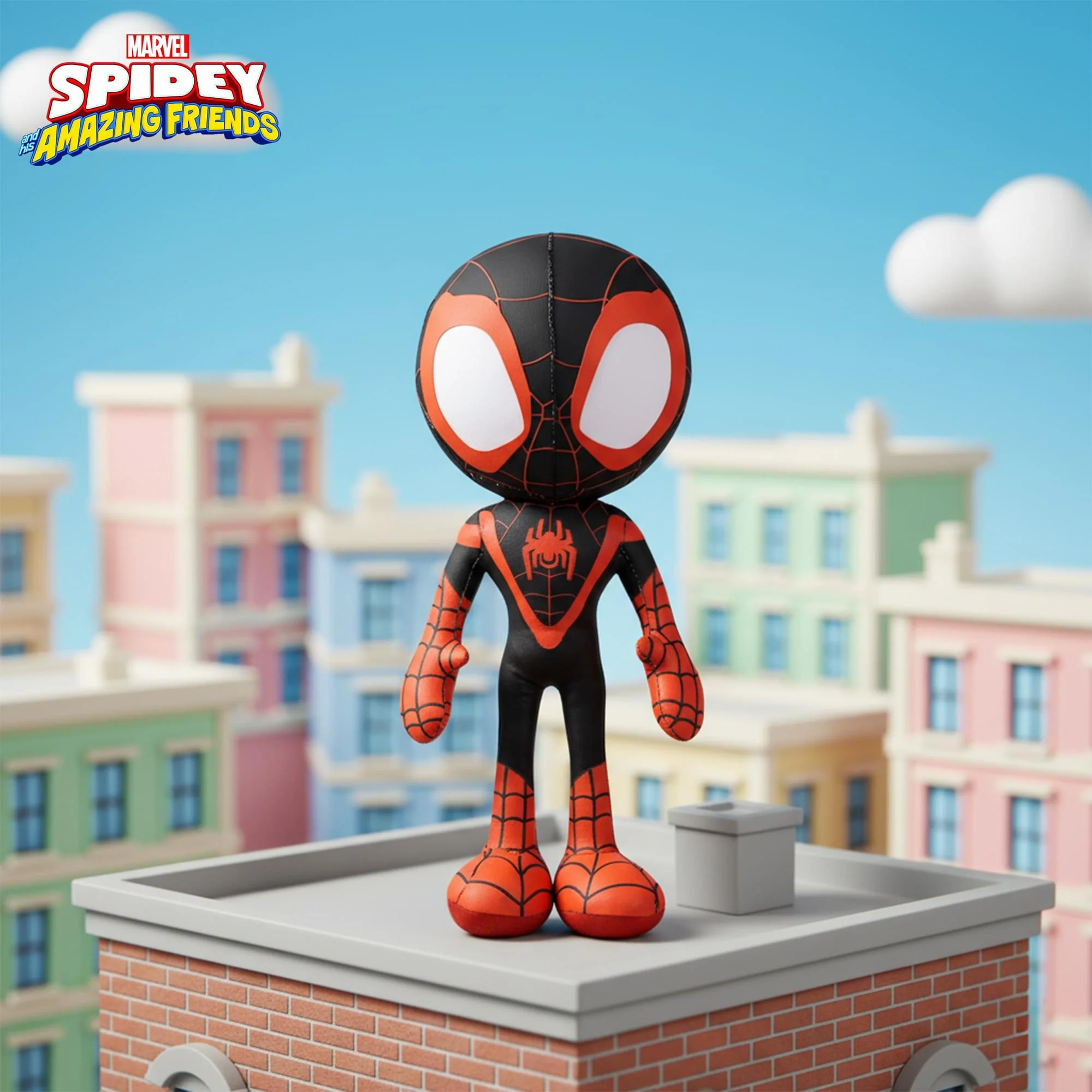 Marvel Spidey & His Amazing Friends 9 Inch Plush | Miles Morales - Image 3