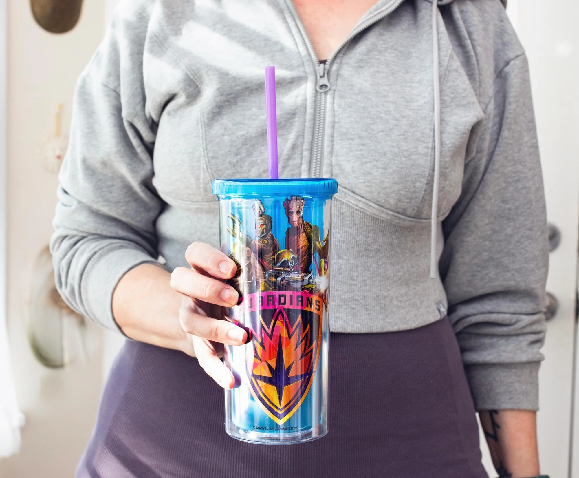 Marvel Studios Guardians Of The Galaxy Color-Changing Plastic Tumbler | 20 Ounce - Image 7