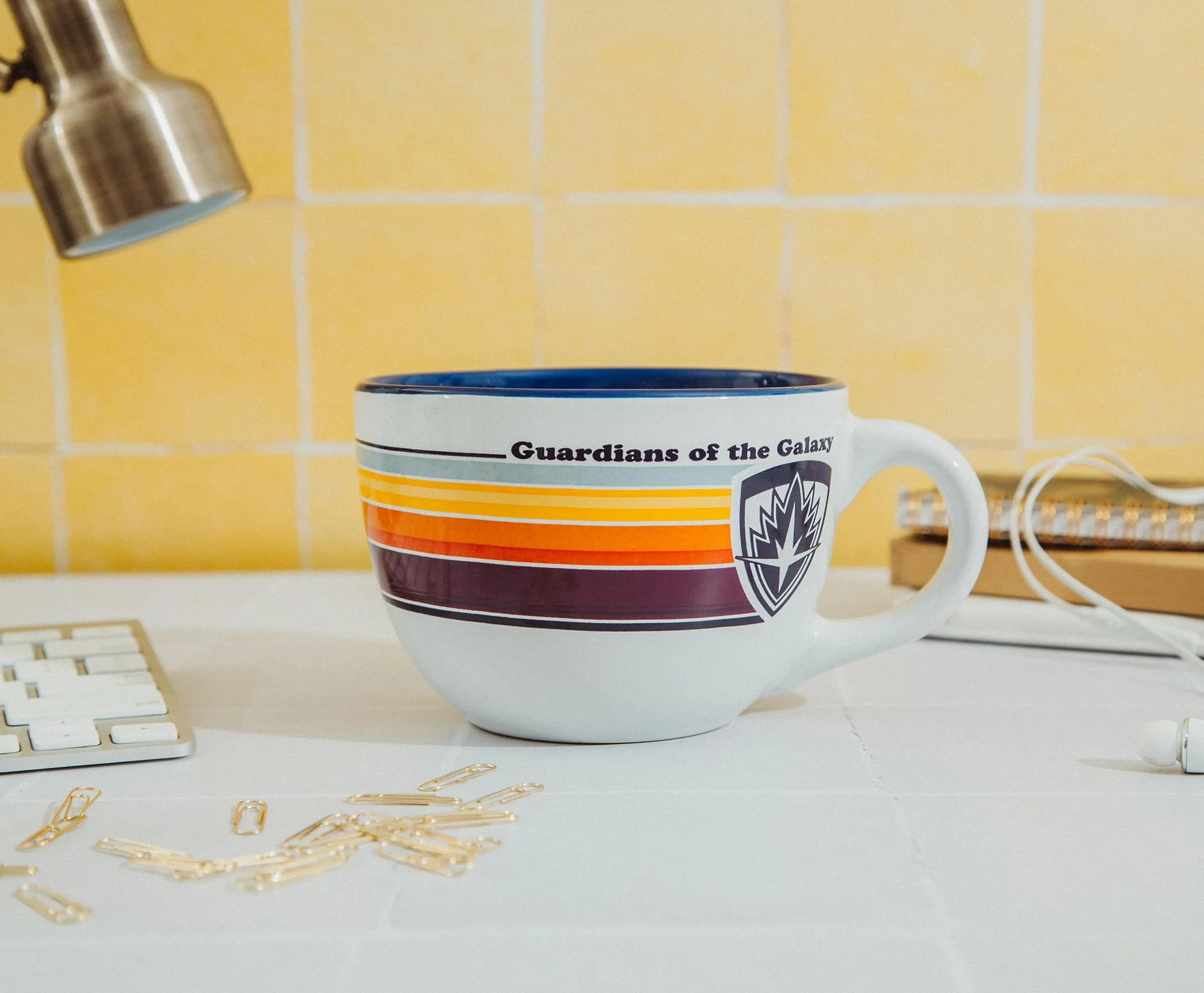Marvel Studios Guardians of the Galaxy Silhouette 24-Ounce Ceramic Soup Mug - Image 3