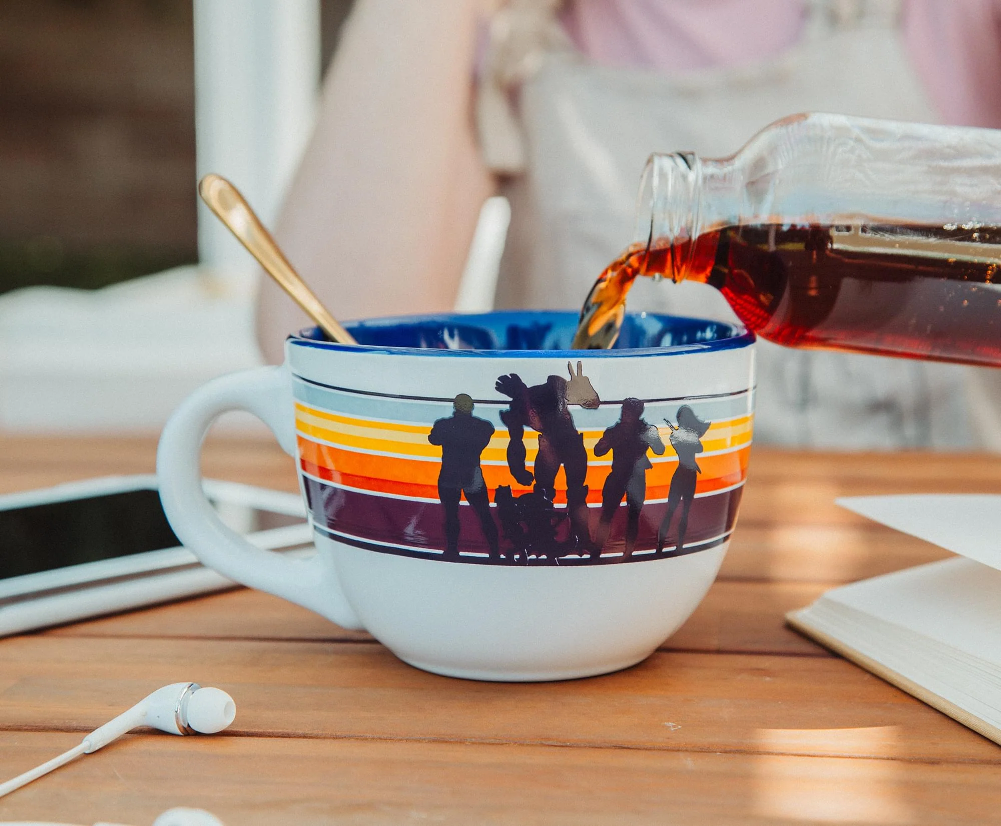 Marvel Studios Guardians of the Galaxy Silhouette 24-Ounce Ceramic Soup Mug - Image 5