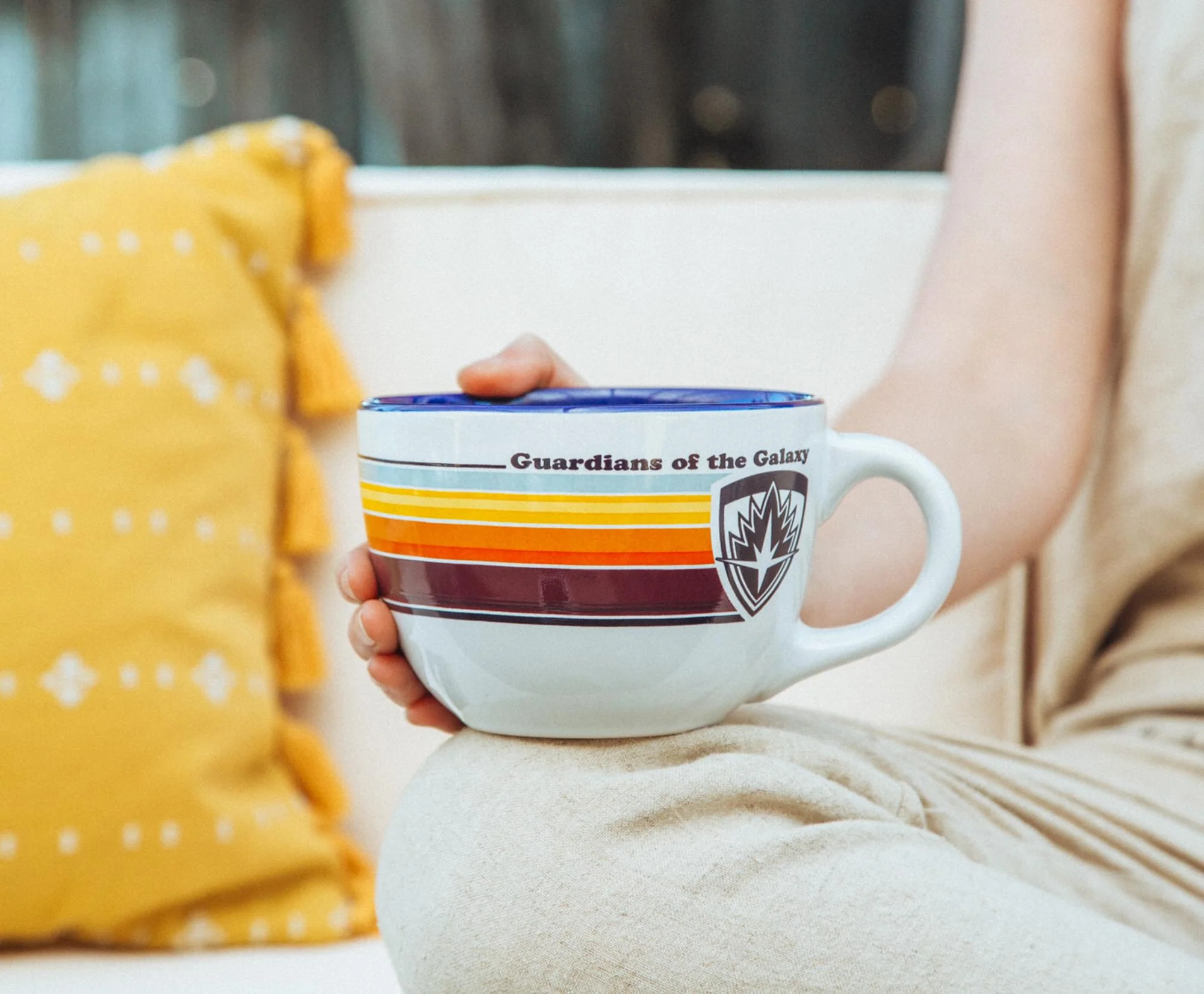 Marvel Studios Guardians of the Galaxy Silhouette 24-Ounce Ceramic Soup Mug - Image 8