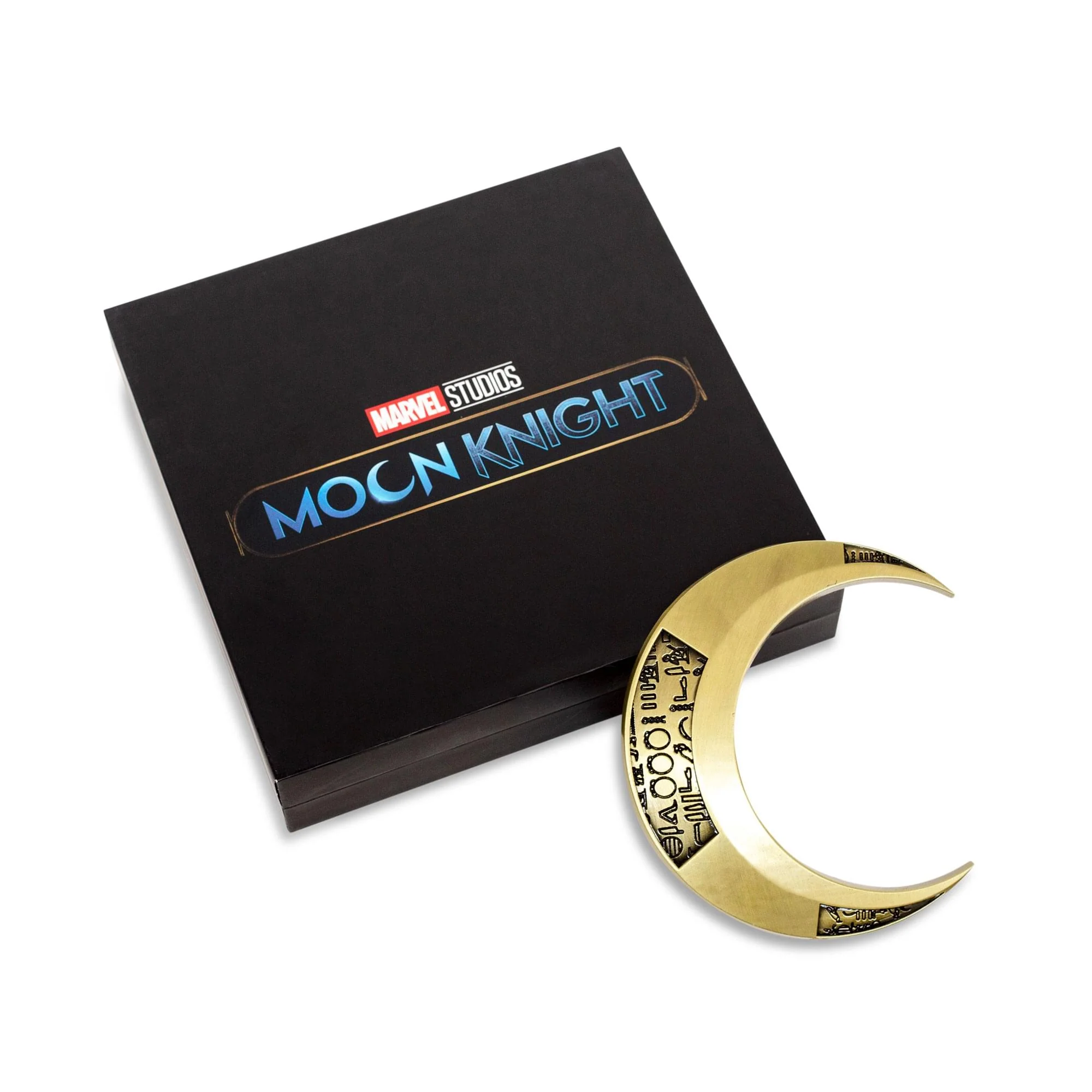 Marvel Studios Moon Knight Crescent Blade Metal Pin Replica | Toynk Exclusive - Image 3