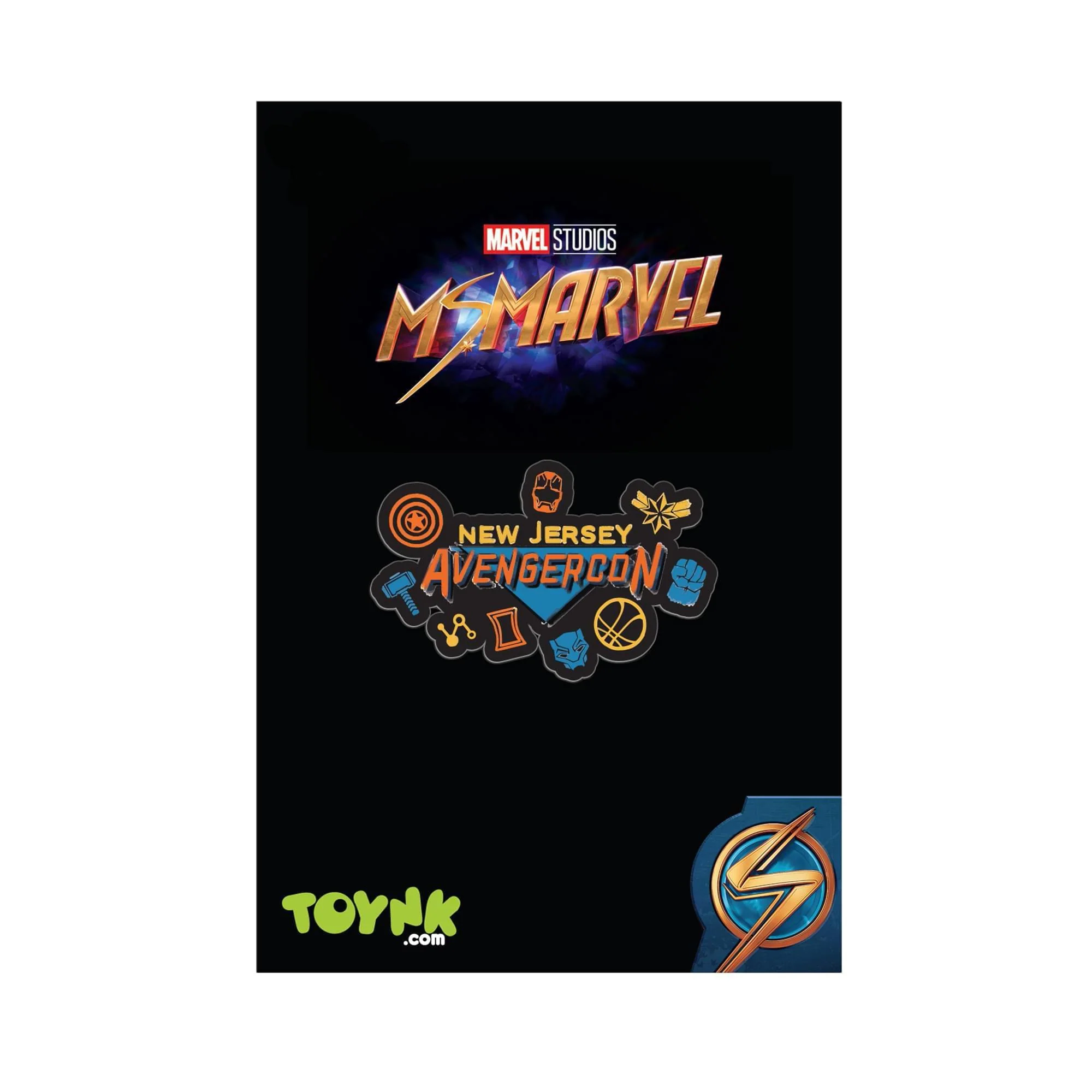 Marvel Studios Ms. Marvel Avengercon Enamel Pin | Toynk Exclusive - Image 2