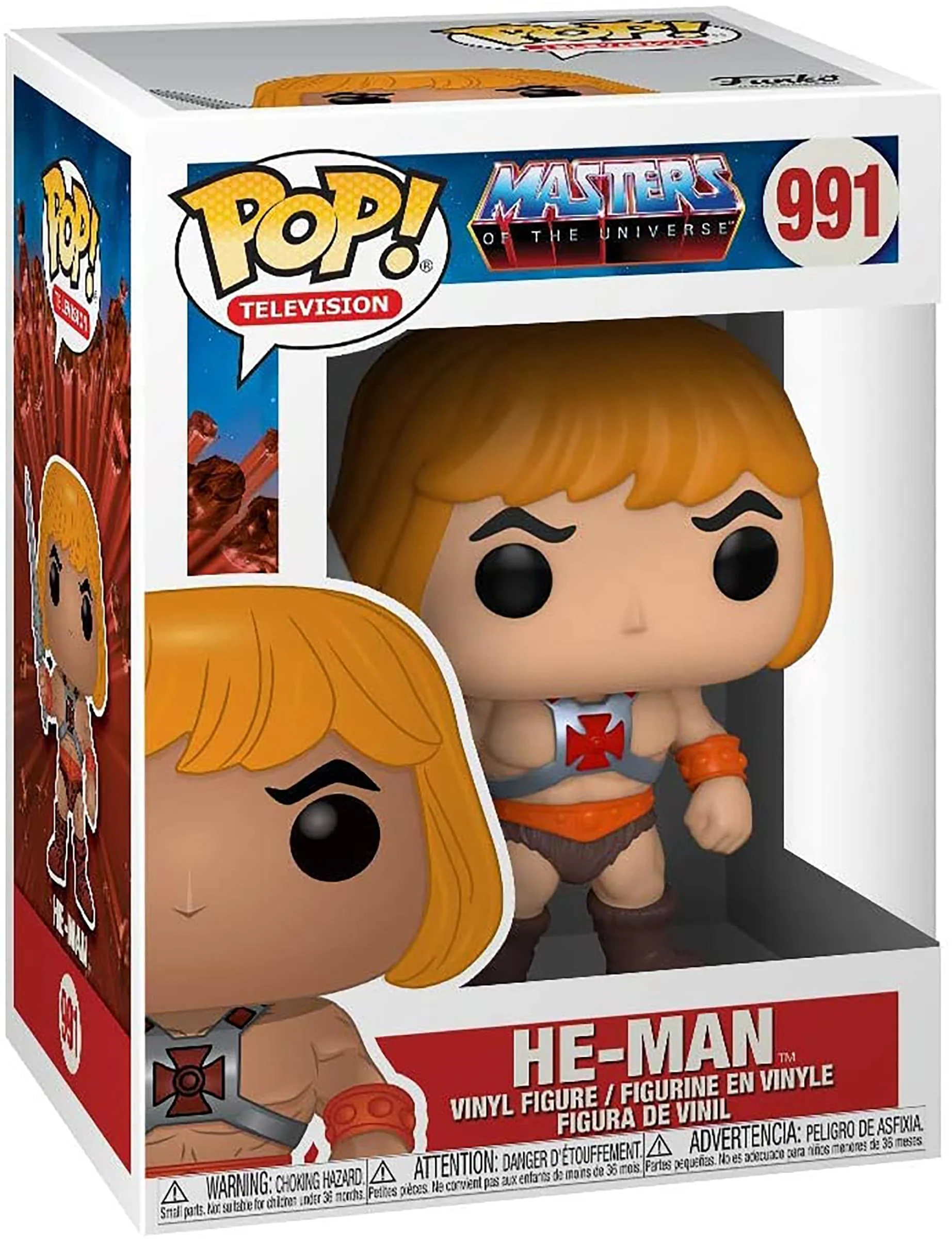 Masters of the Universe Funko POP Vinyl Figure | He-Man - Image 2