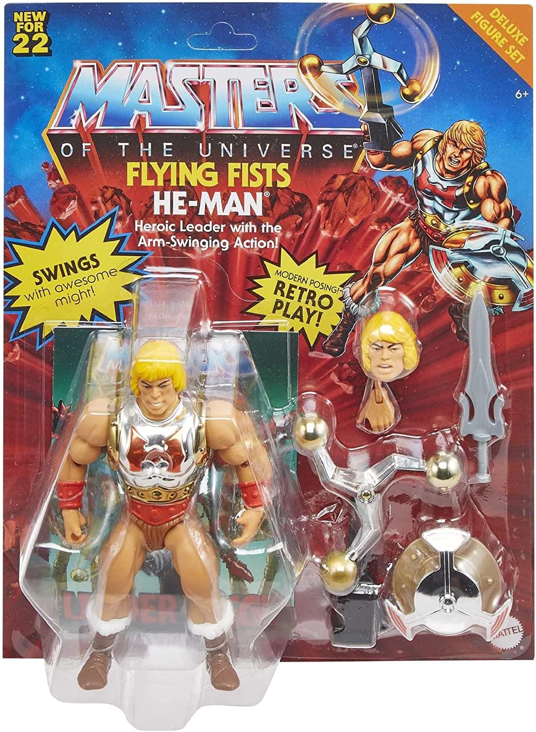 Masters of the Universe Origins 5.5 Inch Action Figure | Flying Fists He-Man - Image 2