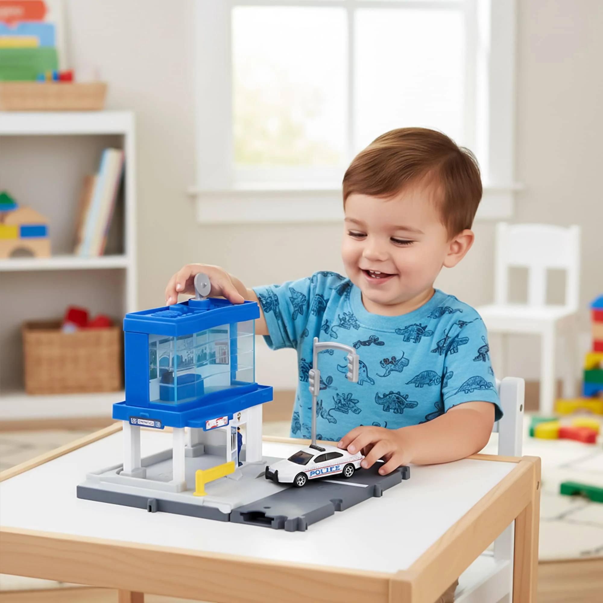 Matchbox Action Drivers Police Traffic Center Playset - Image 7