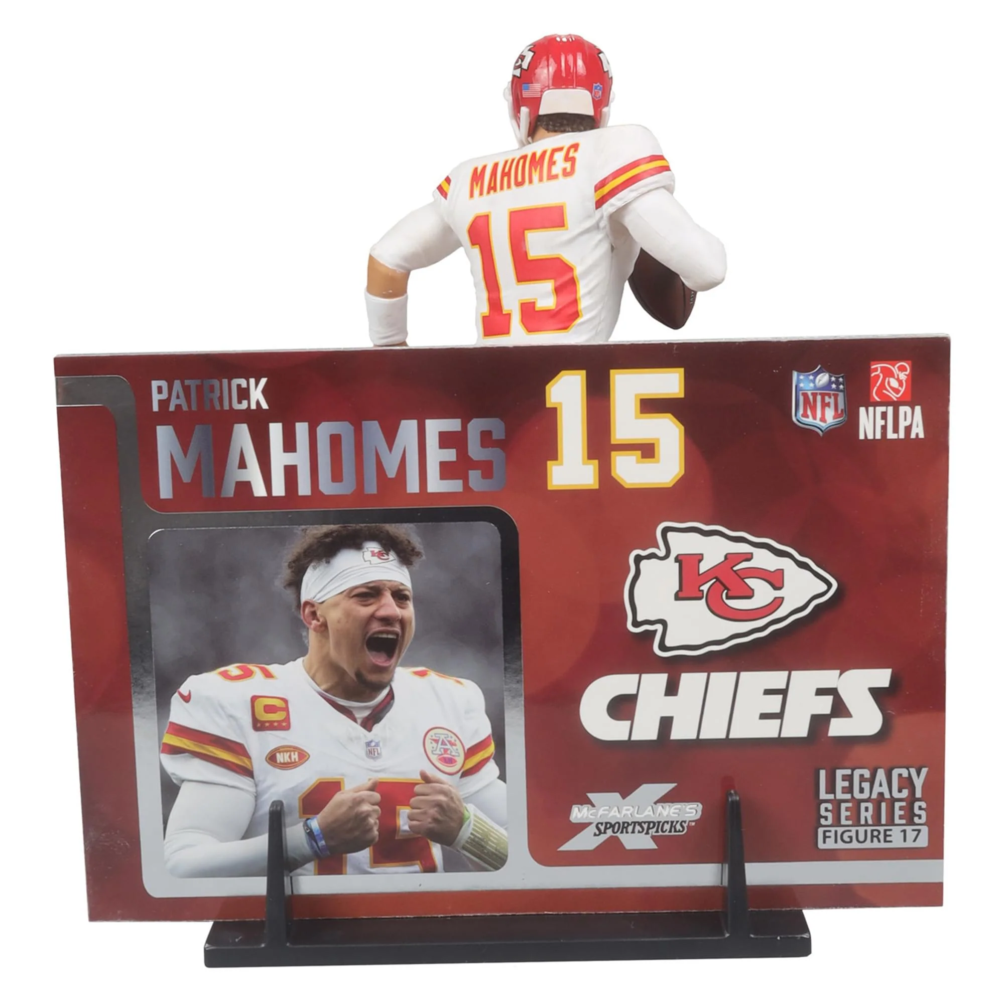 McFarlane NFL Patrick Mahomes (Kansas City Chiefs) Action Figure - Image 6