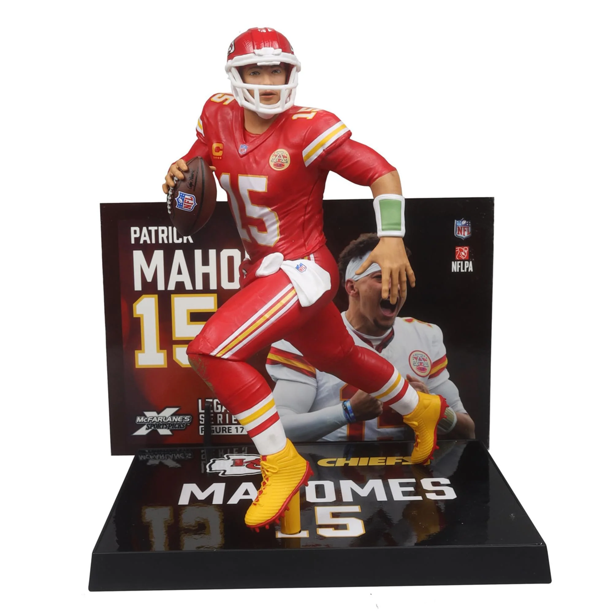 McFarlane NFL Patrick Mahomes (Kansas City Chiefs) Action Figure | Chase - Image 5