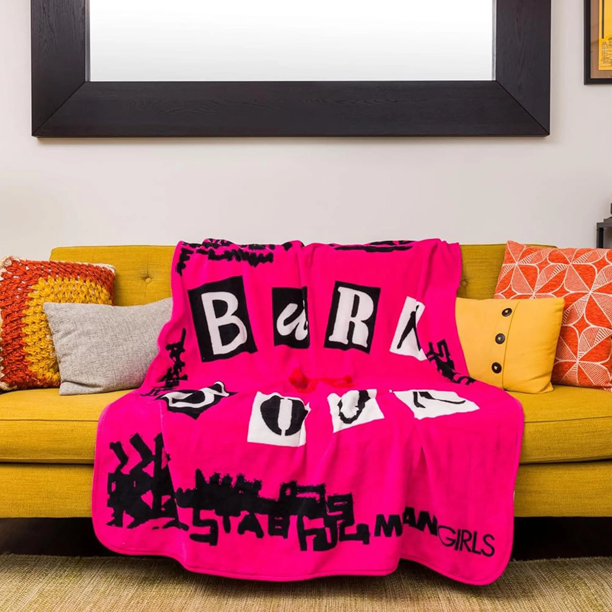 Mean Girls Burn Book 45 x 60 Inch Fleece Throw Blanket - Image 5