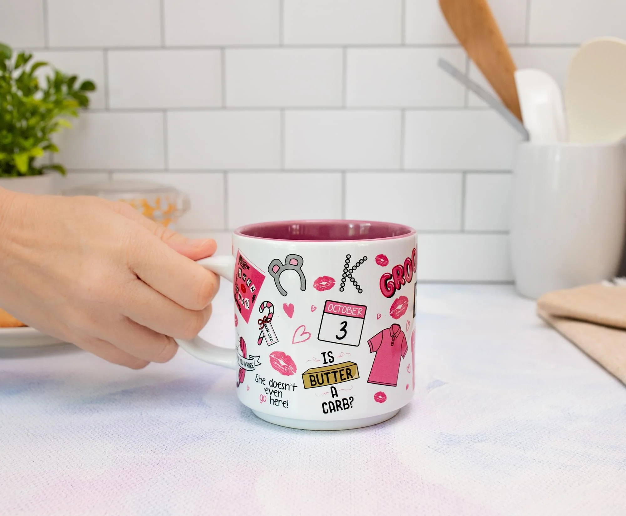Mean Girls Icons Single Stackable Ceramic Mug | Holds 13 Ounces - Image 8