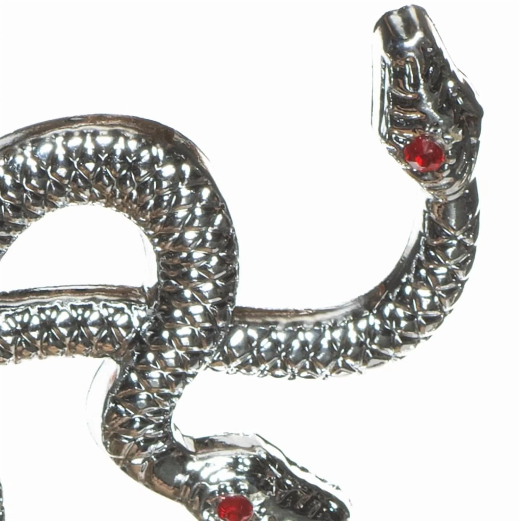 Medusa Silver Snakes Adult Costume Headpiece - Image 2