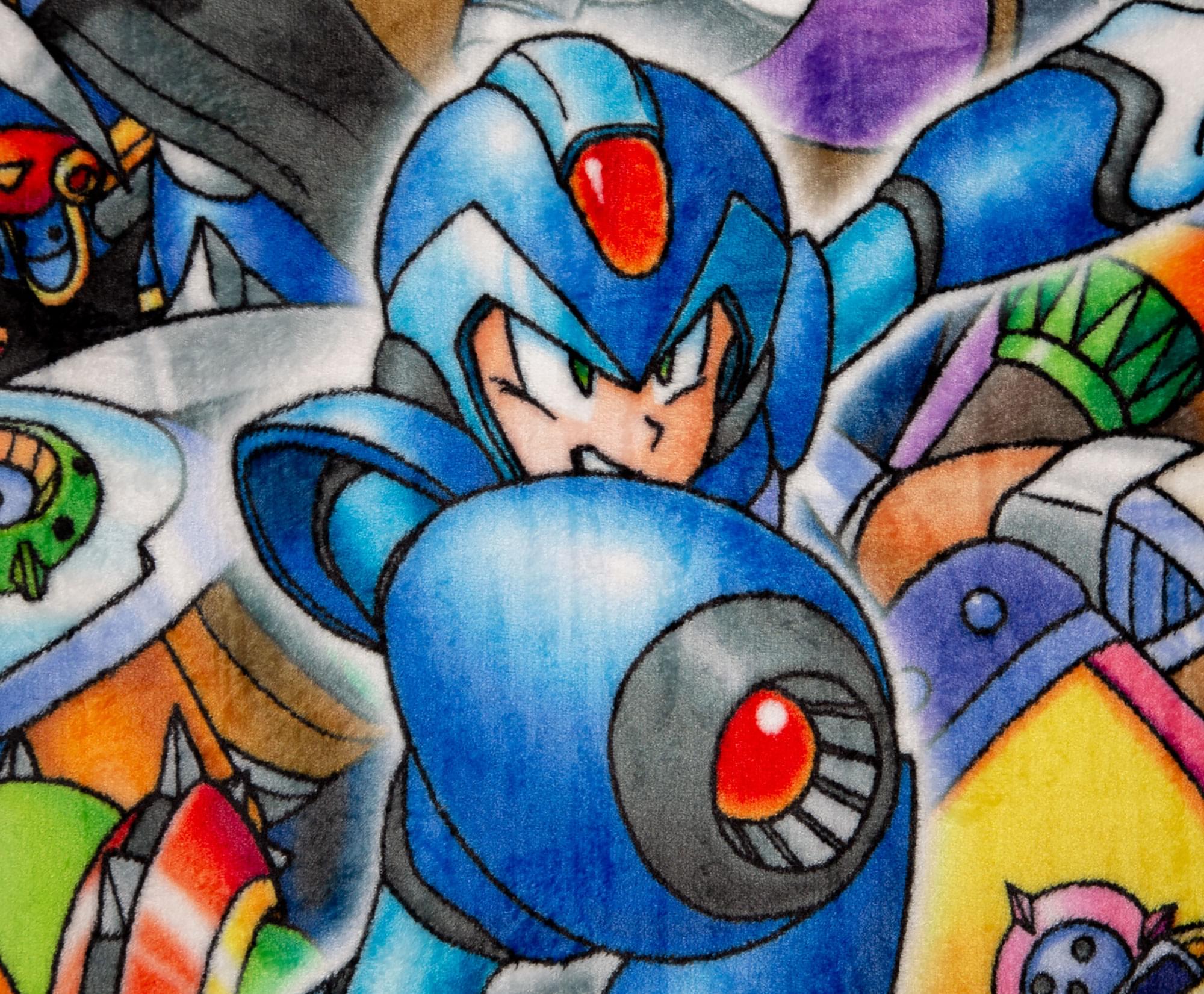 Mega Man X Fleece Throw Blanket | 45 x 60 Inches - Image 2