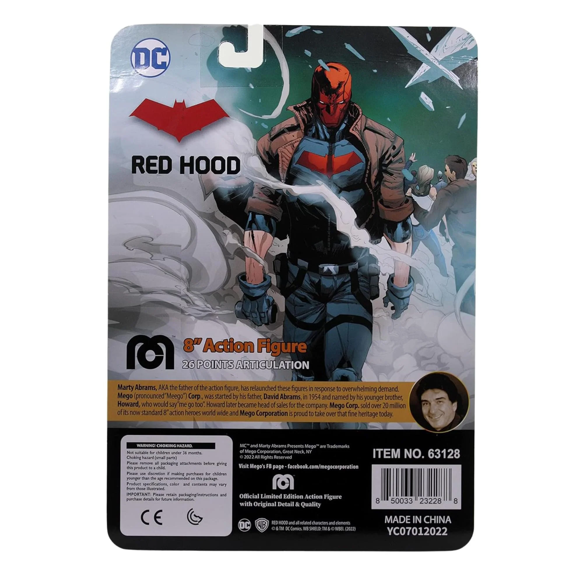 Mego DC Red Hood 8 Inch Action Figure - Image 9