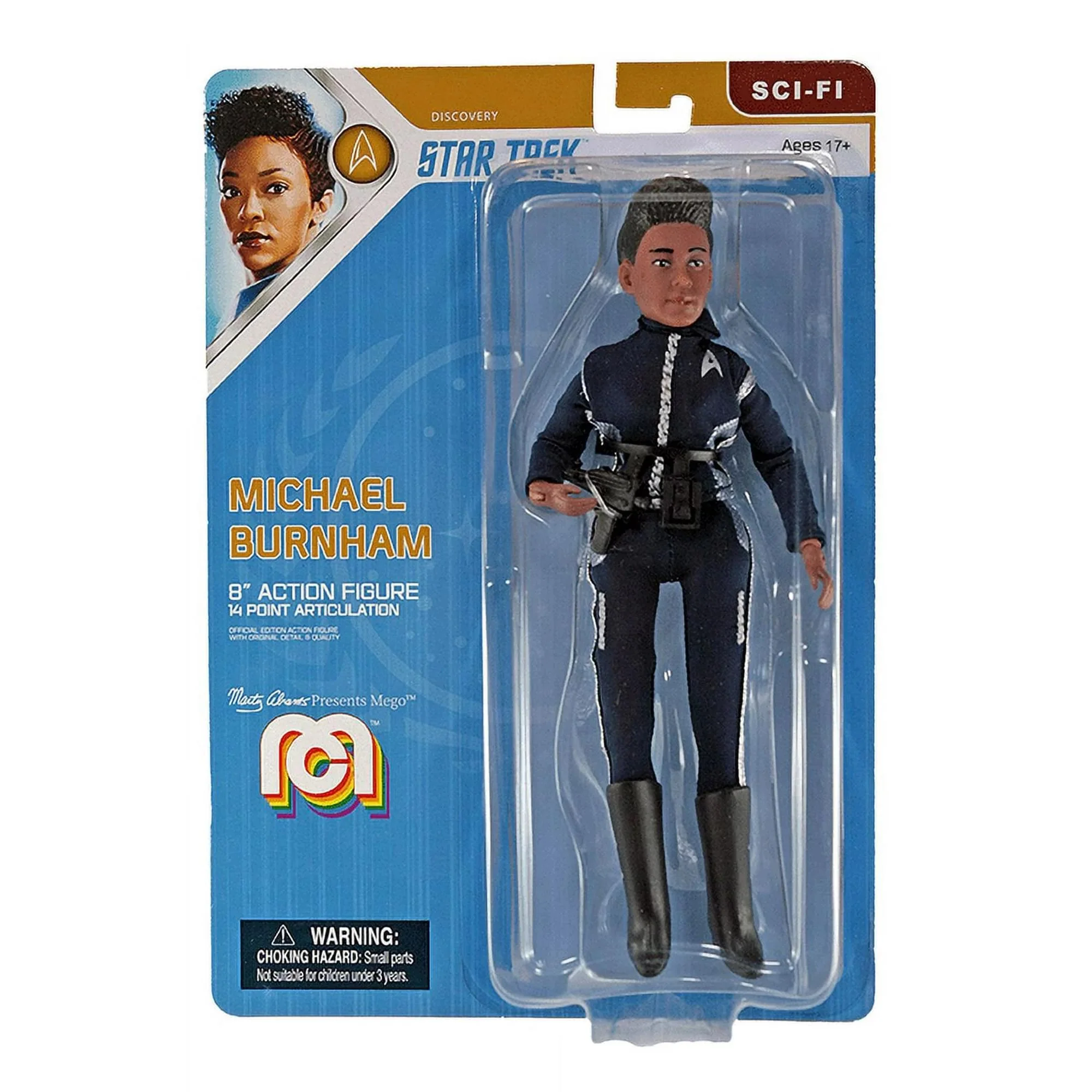 Mego Star Trek Discovery Michael Burnham 8 Inch Action Figure - Image 4