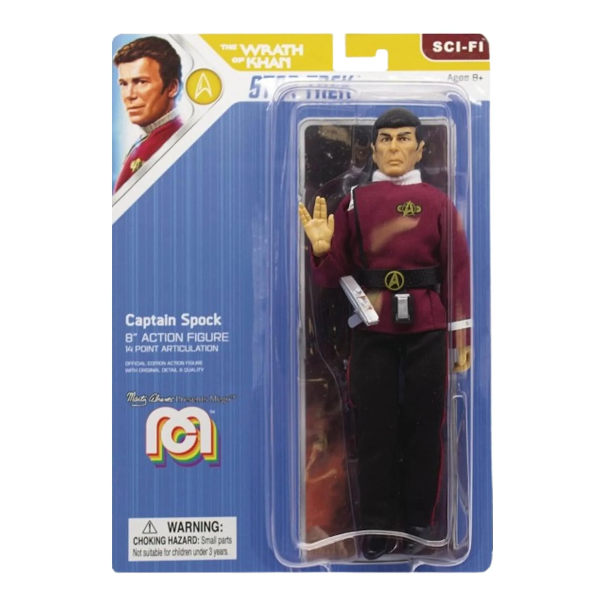 Mego Star Trek II The Wraith Of Khan Captain Spock 8 Inch Action Figure - Image 5