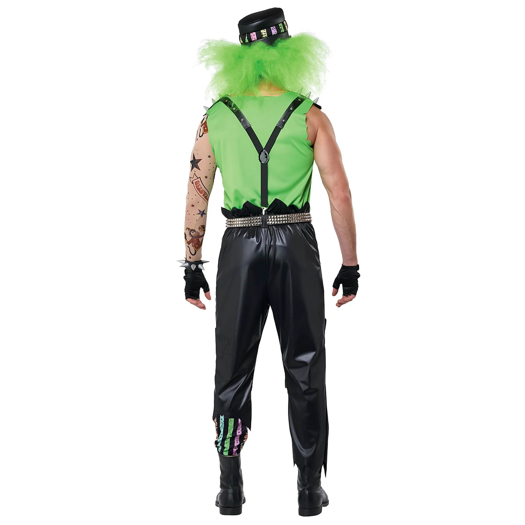 Mens Crazed Clown Costume - Image 4