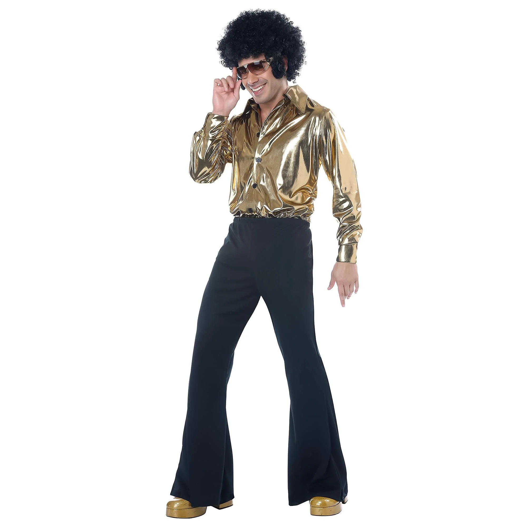 Mens Disco King Costume - Image 3