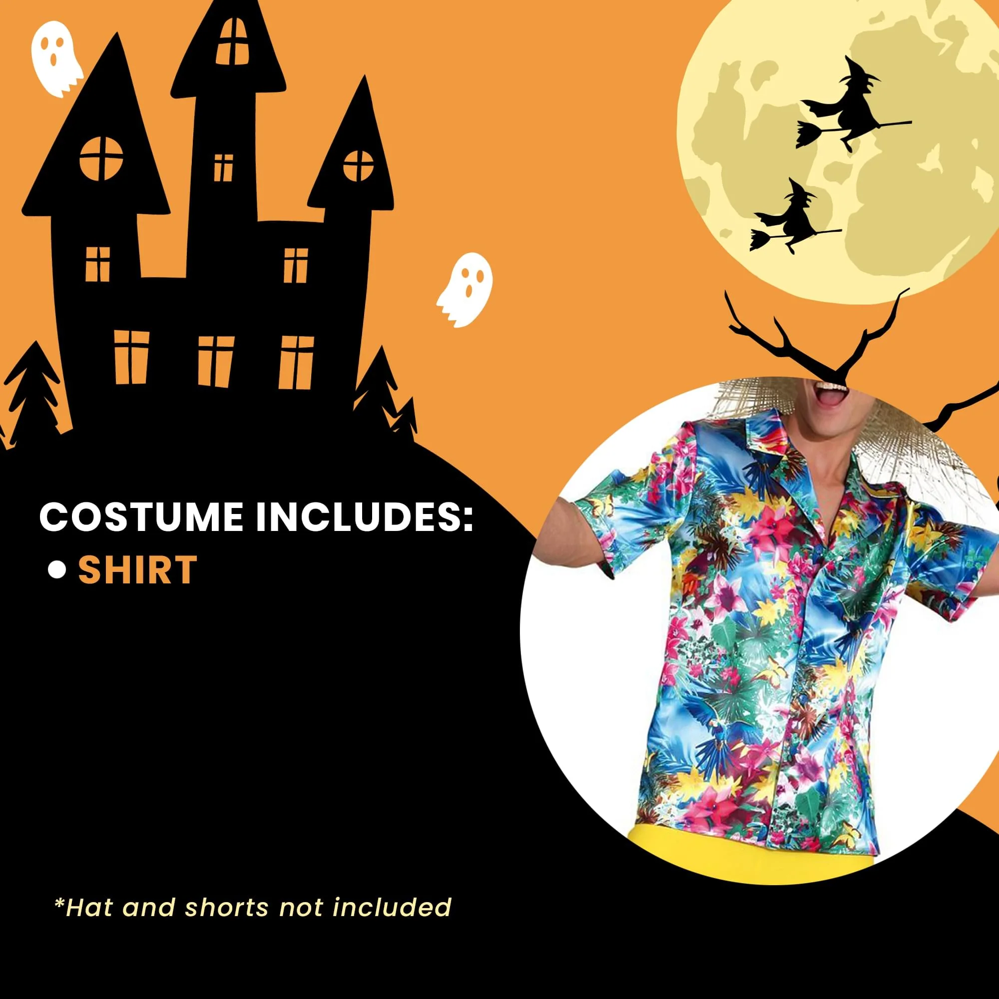 Mens Hawaii Shirt Adult Costume - Image 16
