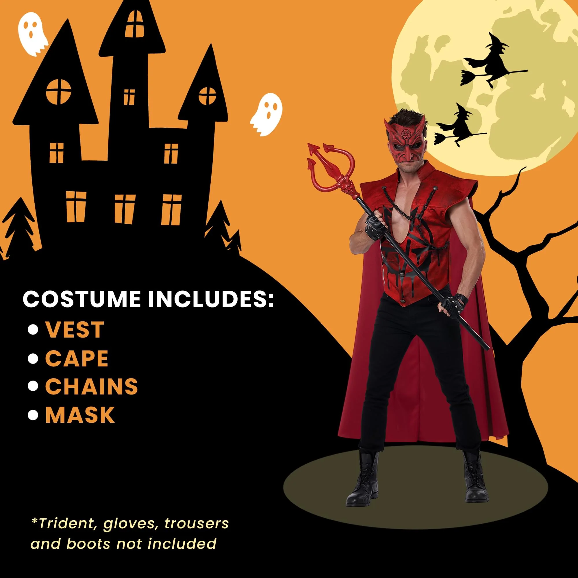 Mens Hot As Hell Costume - Image 19