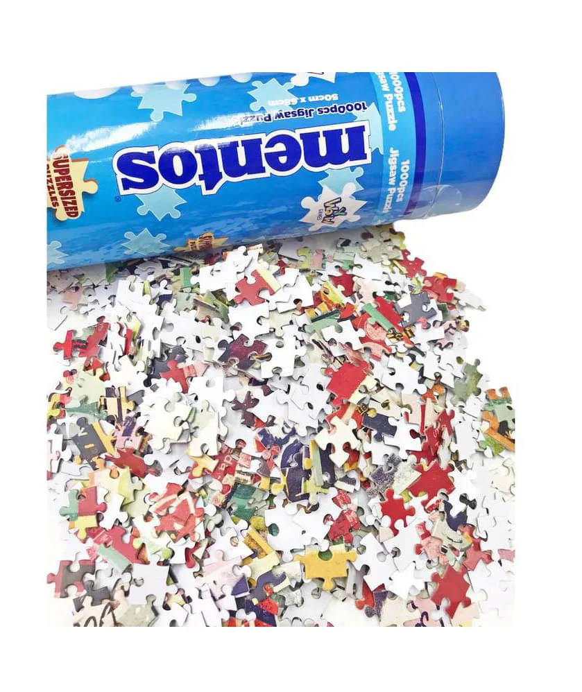 Mentos 1000 Piece SuperSized Jigsaw Puzzle | Mint - Image 3