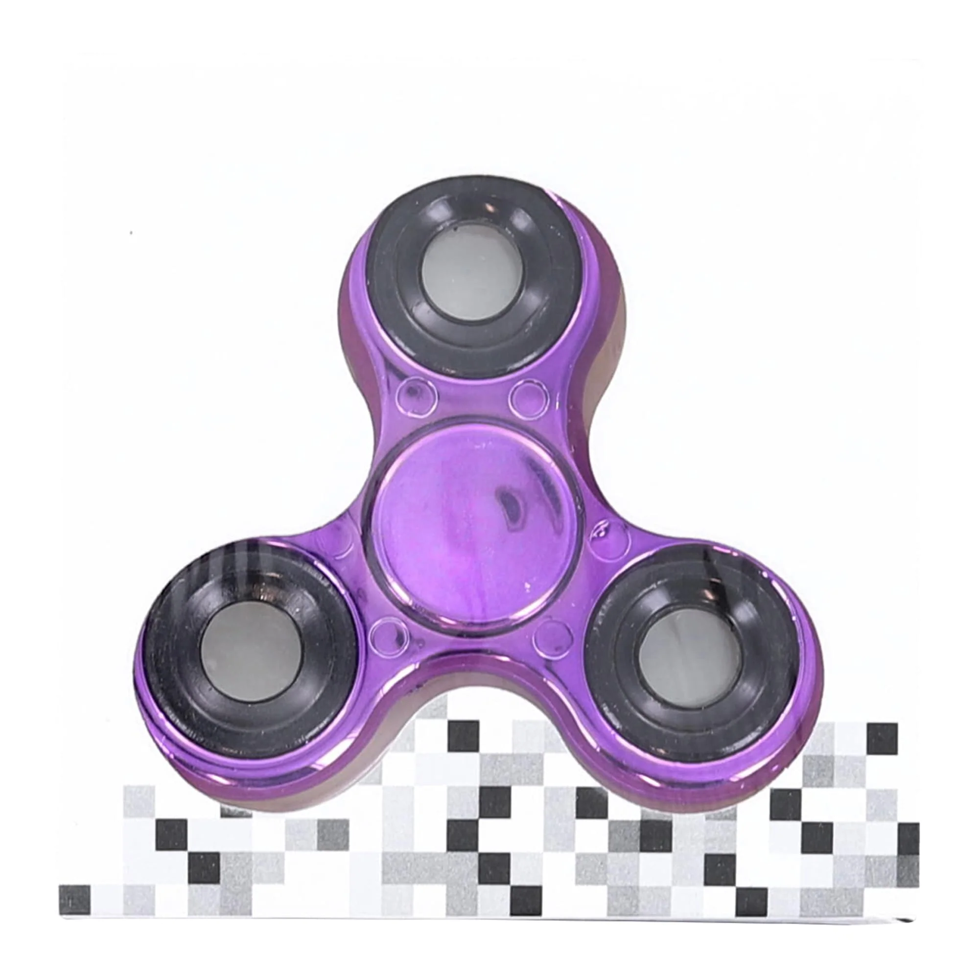 Metallic Fidget Spinner | Purple - Image 2