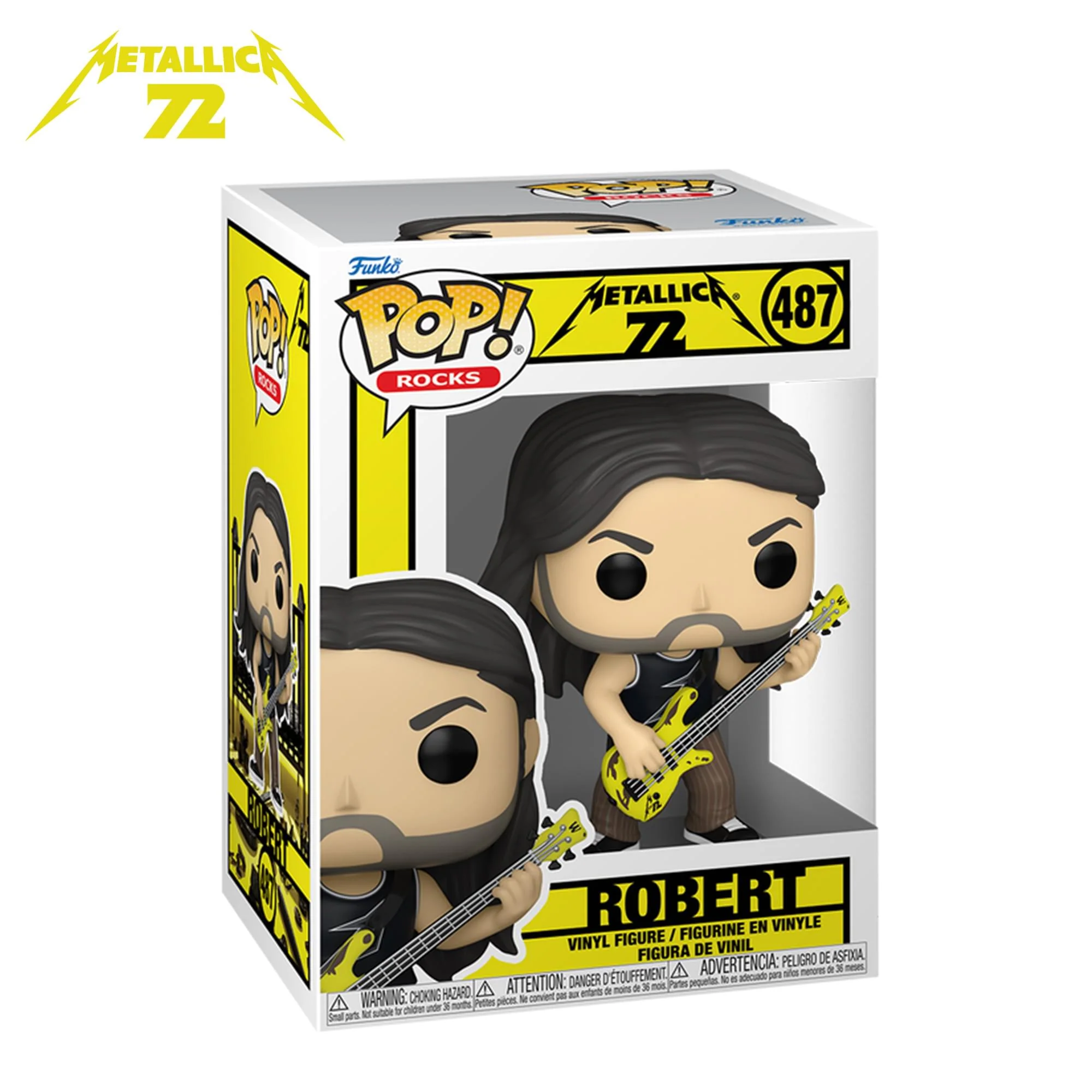 Metallica Funko POP Rocks | Robert Trujillo (72 Seasons) - Image 2