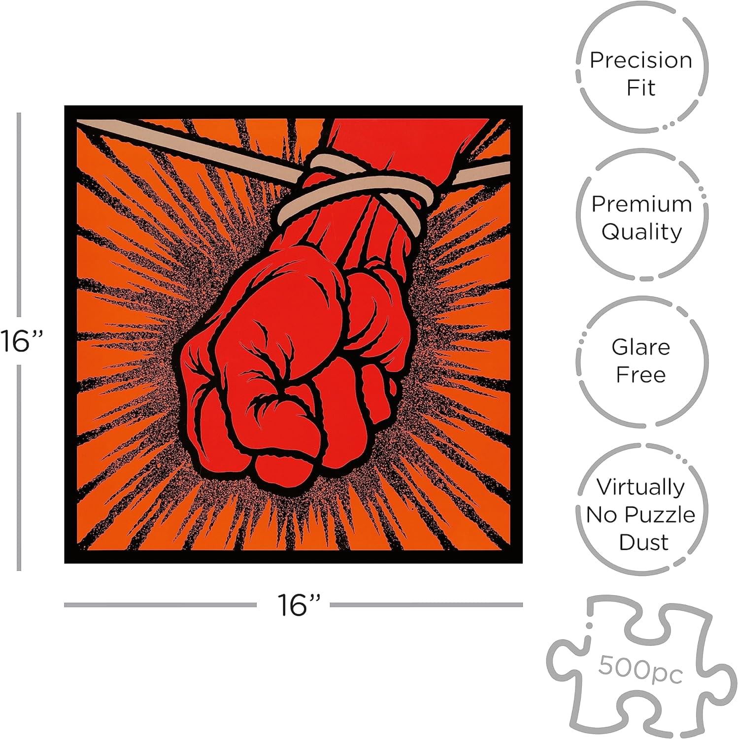 Metallica St Anger 500 Piece Jigsaw Puzzle - Image 3