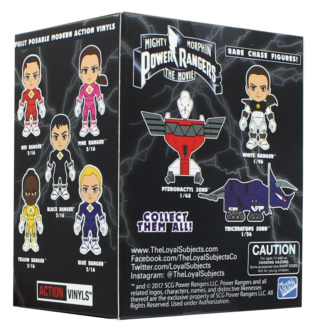 Mighty Morphin Power Rangers Blind Box 3" Action Vinyls Series 2, One Random - Image 2