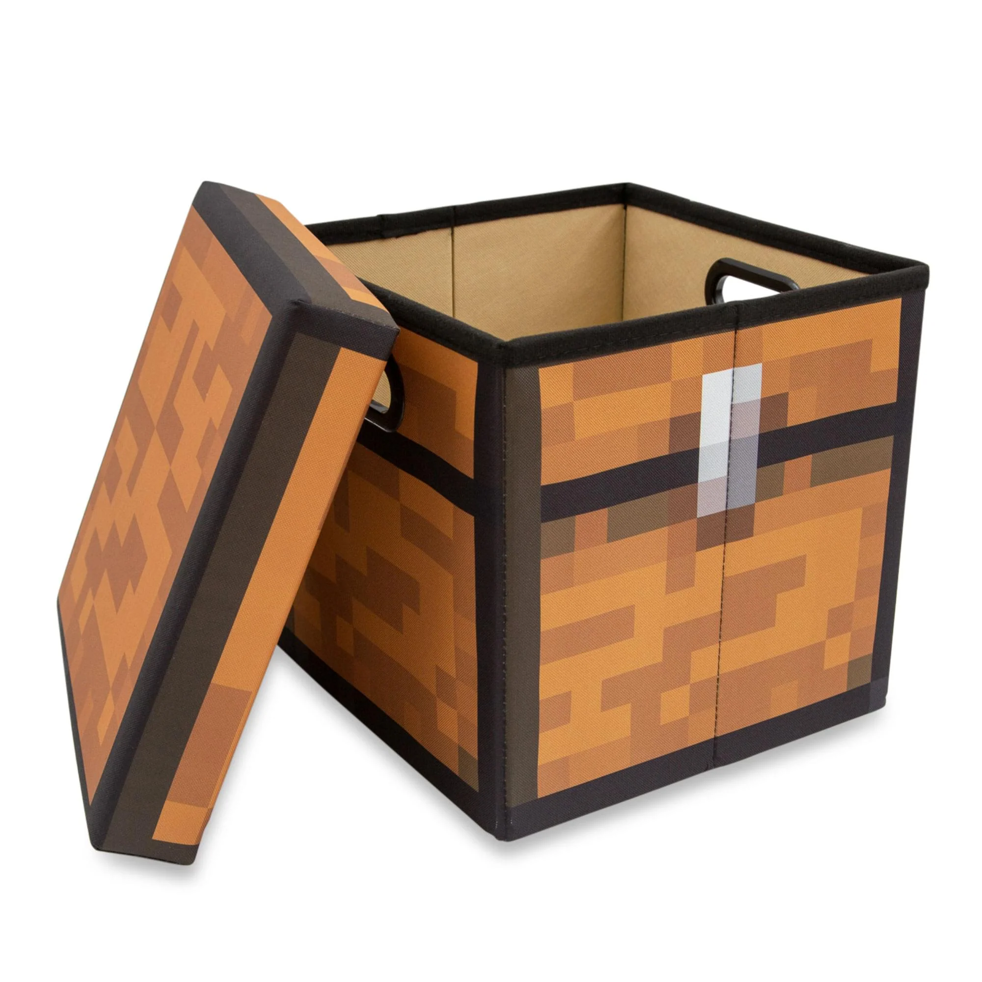 Minecraft 13-Inch Fabric Storage Bin Cube Organizers With Lids | Set of 4 - Image 2