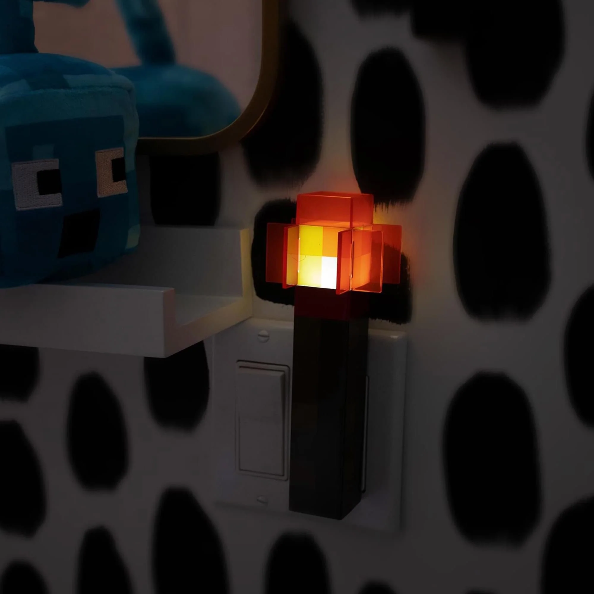 Minecraft 2-Piece Nightlight Bundle | Torch and Redstone Torch - Image 7