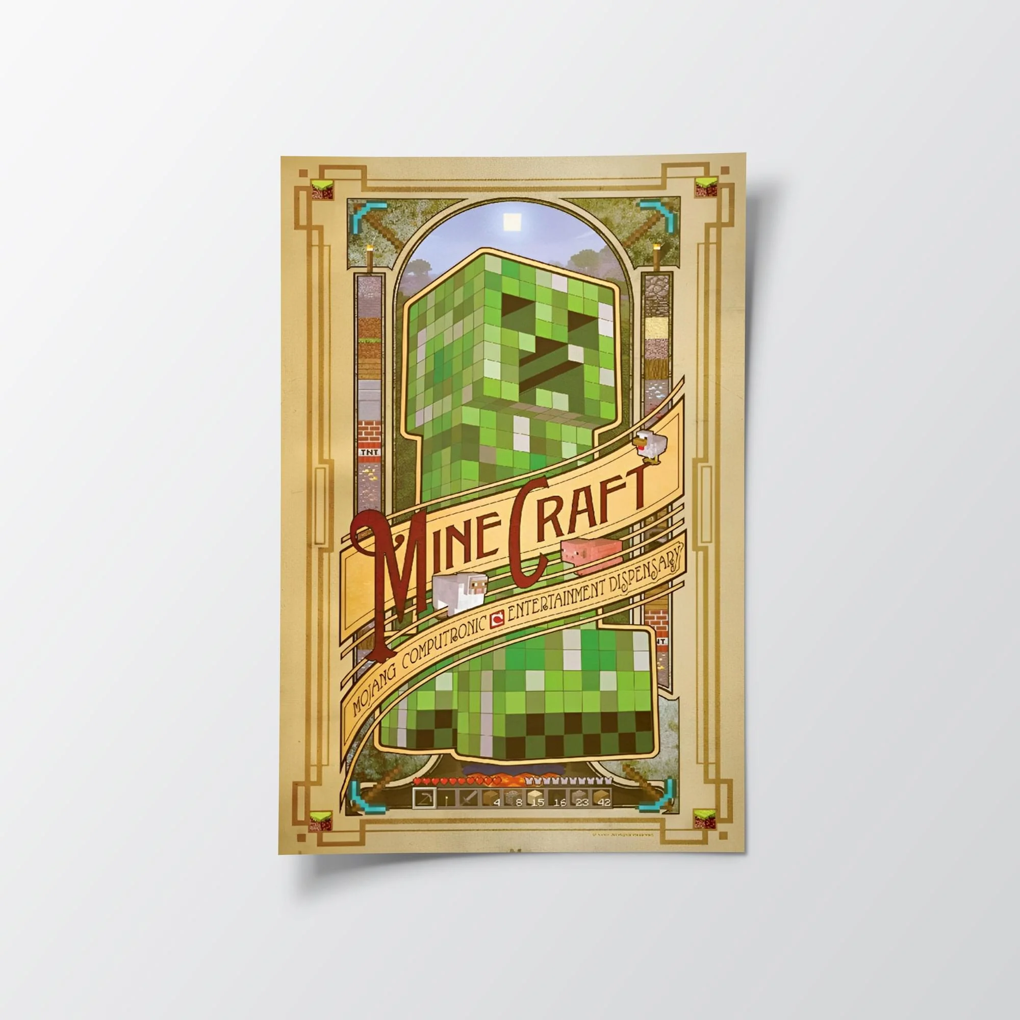 Minecraft Computronic Poster - Image 2