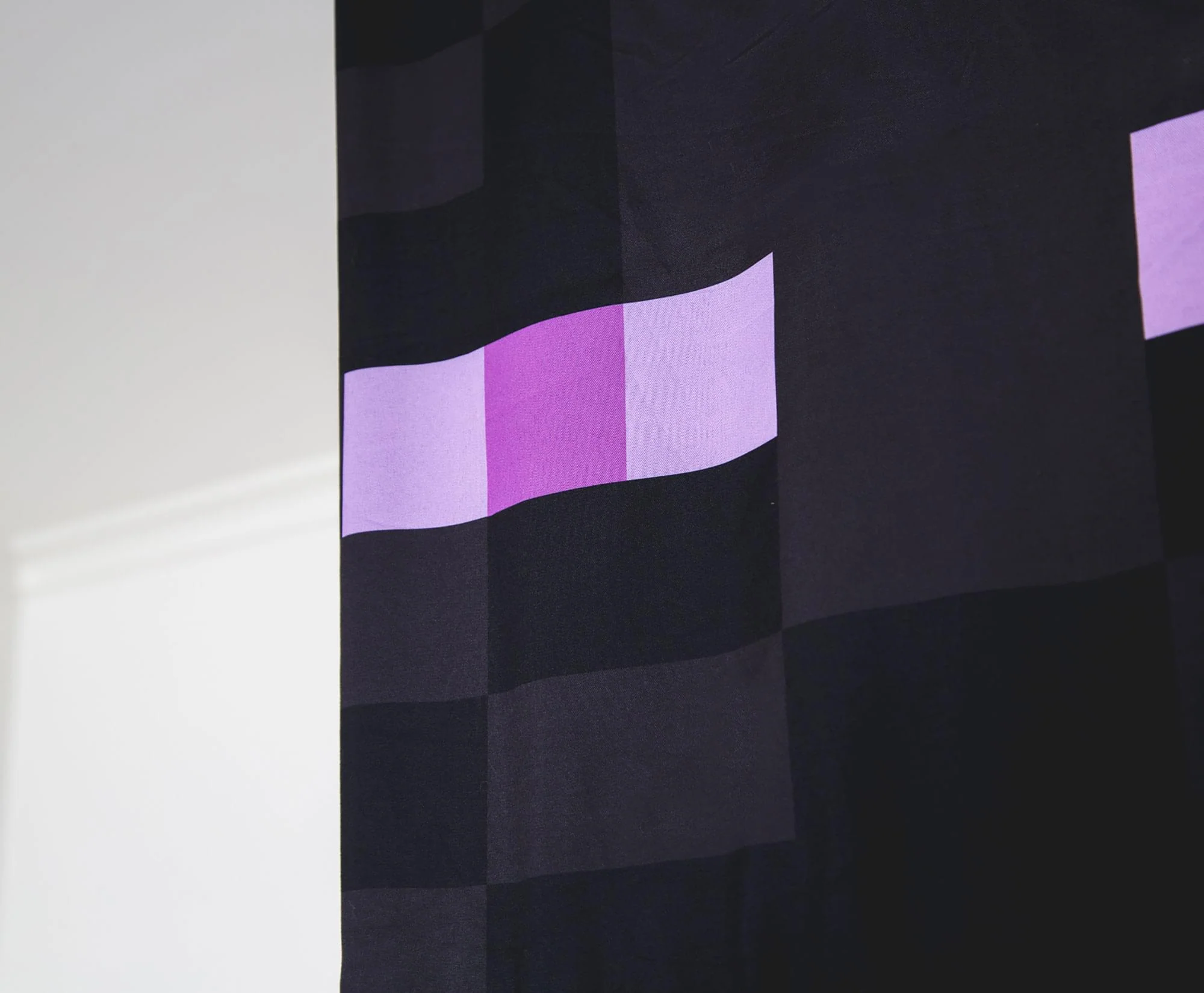 Minecraft Enderman Kids Bed Canopy for Ceiling, Hanging Curtain Netting - Image 3