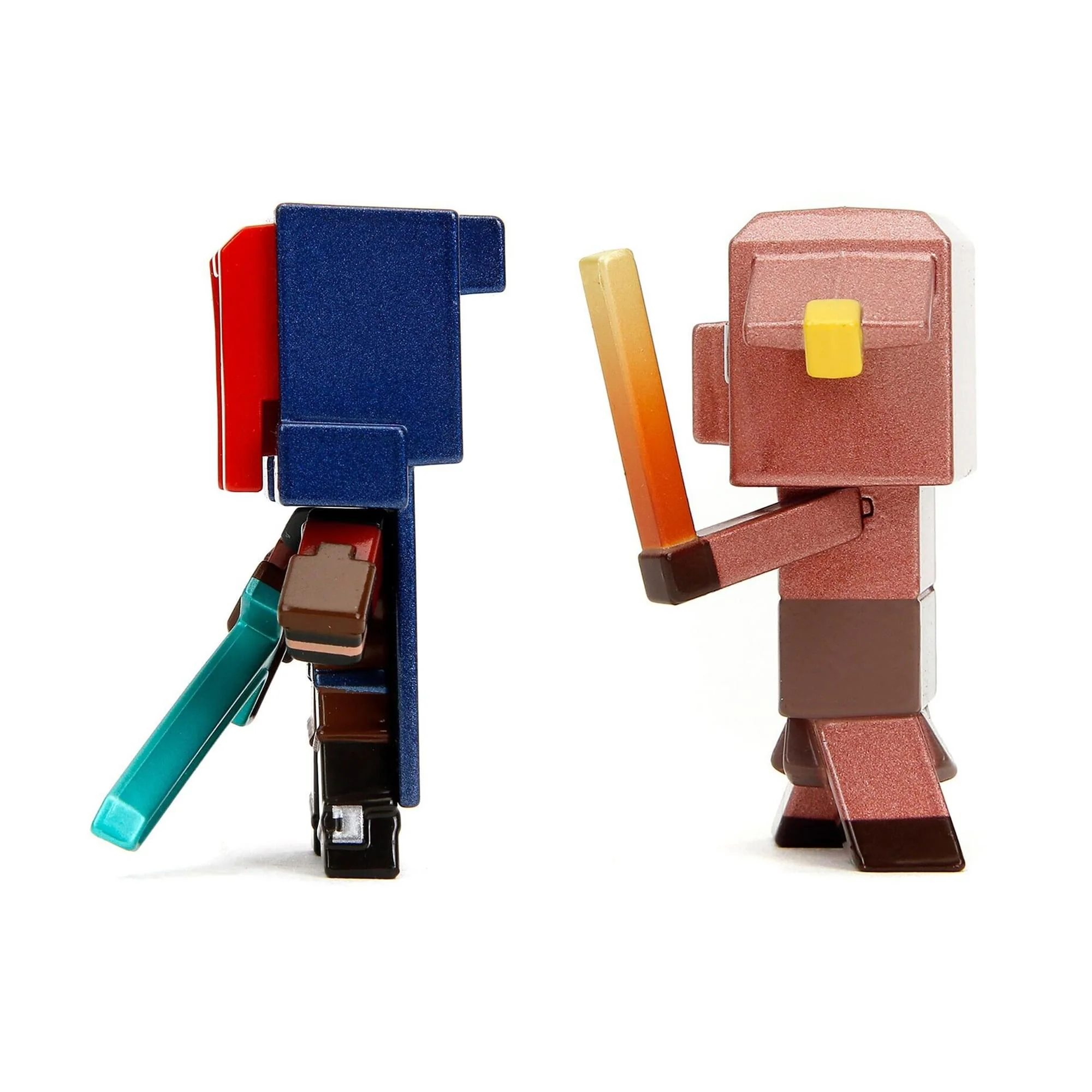 Minecraft Legends 2.5 Inch Die-Cast Figure 4-Pack | Ranger, Zombier, Piglins - Image 8