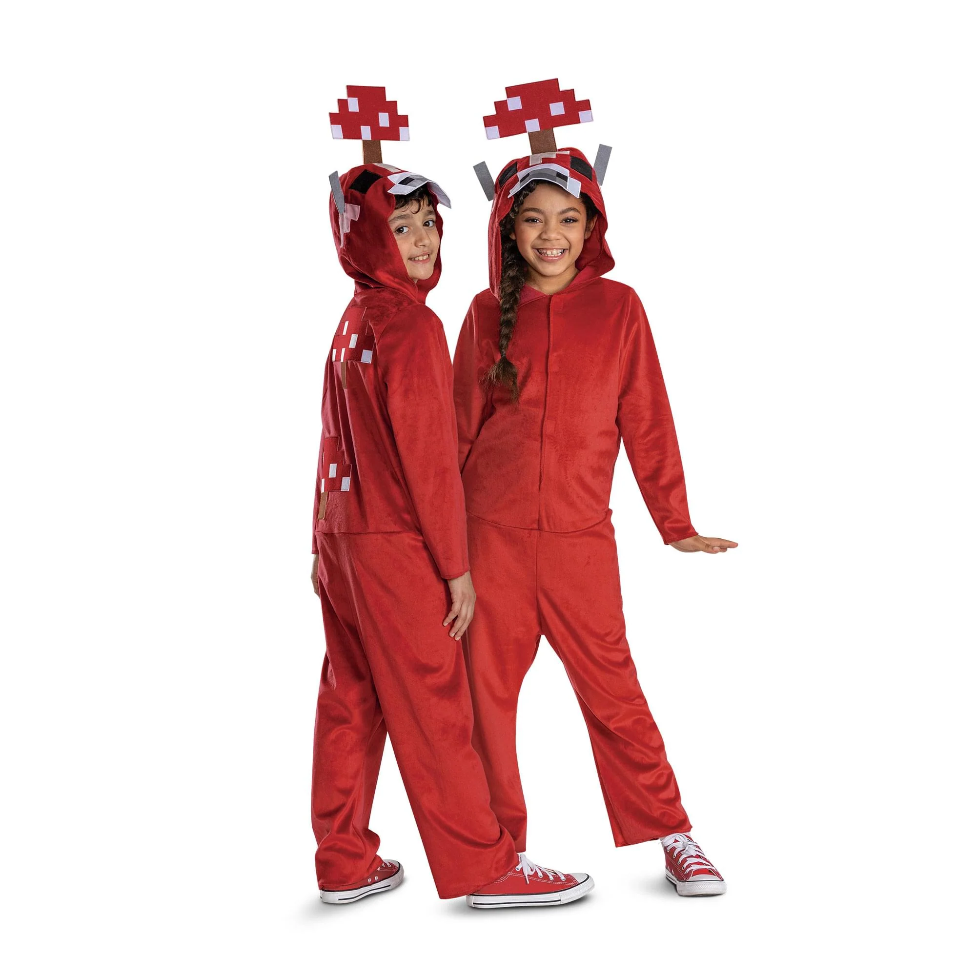 Minecraft Mooshroom Hooded Child Costume Jumpsuit - Image 10