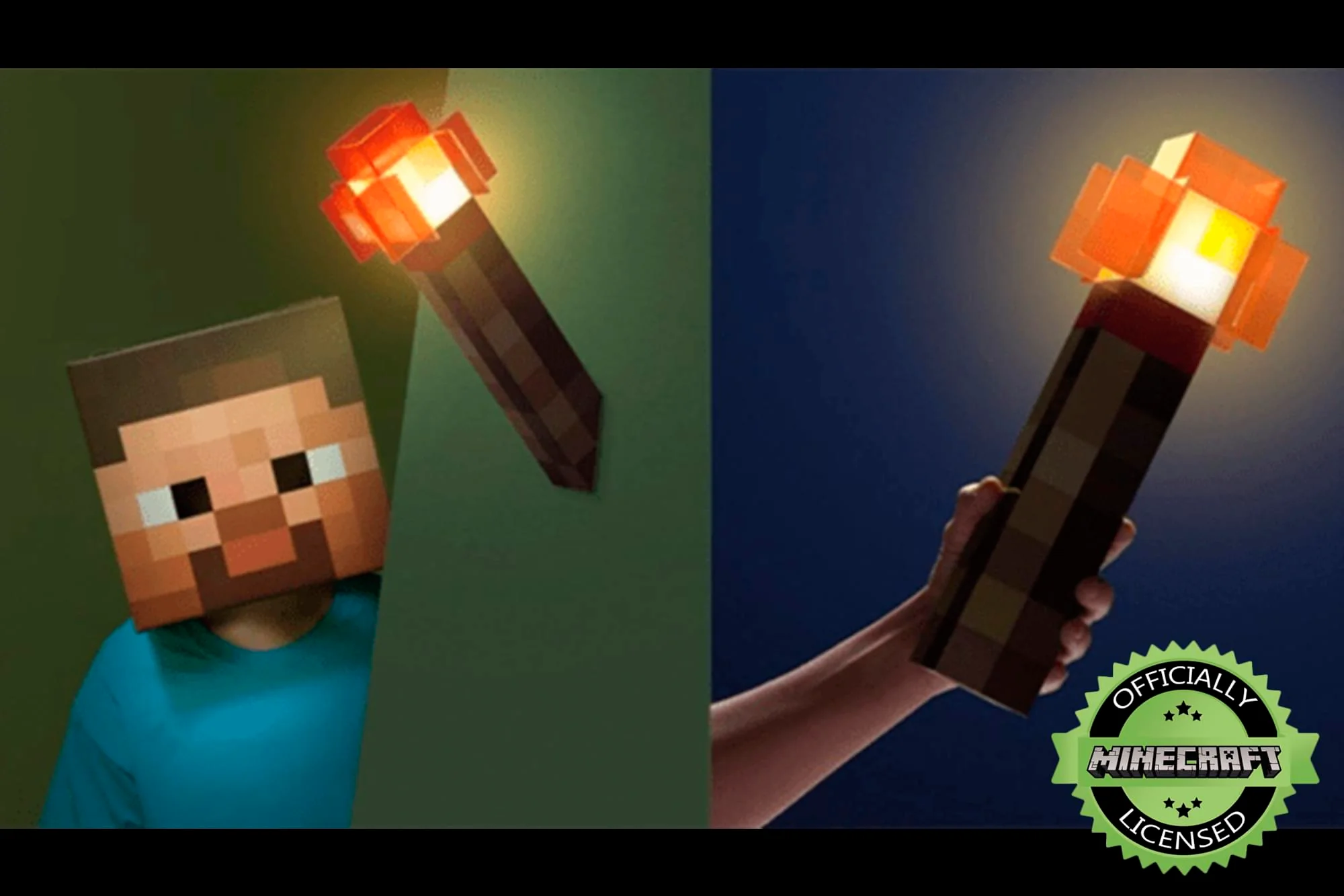 Minecraft Redstone Torch Lamp LED Mood Light Replica | 12.6 Inches - Image 5