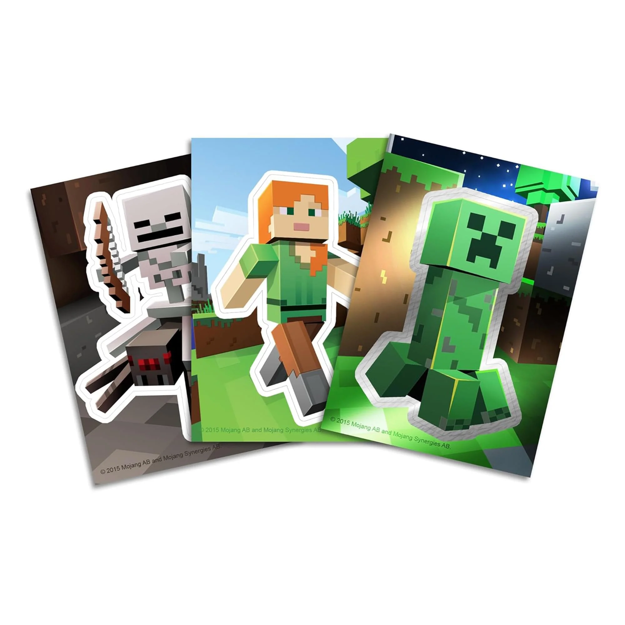 Minecraft Trading Card Sticker Box | 24 Packs - Image 3