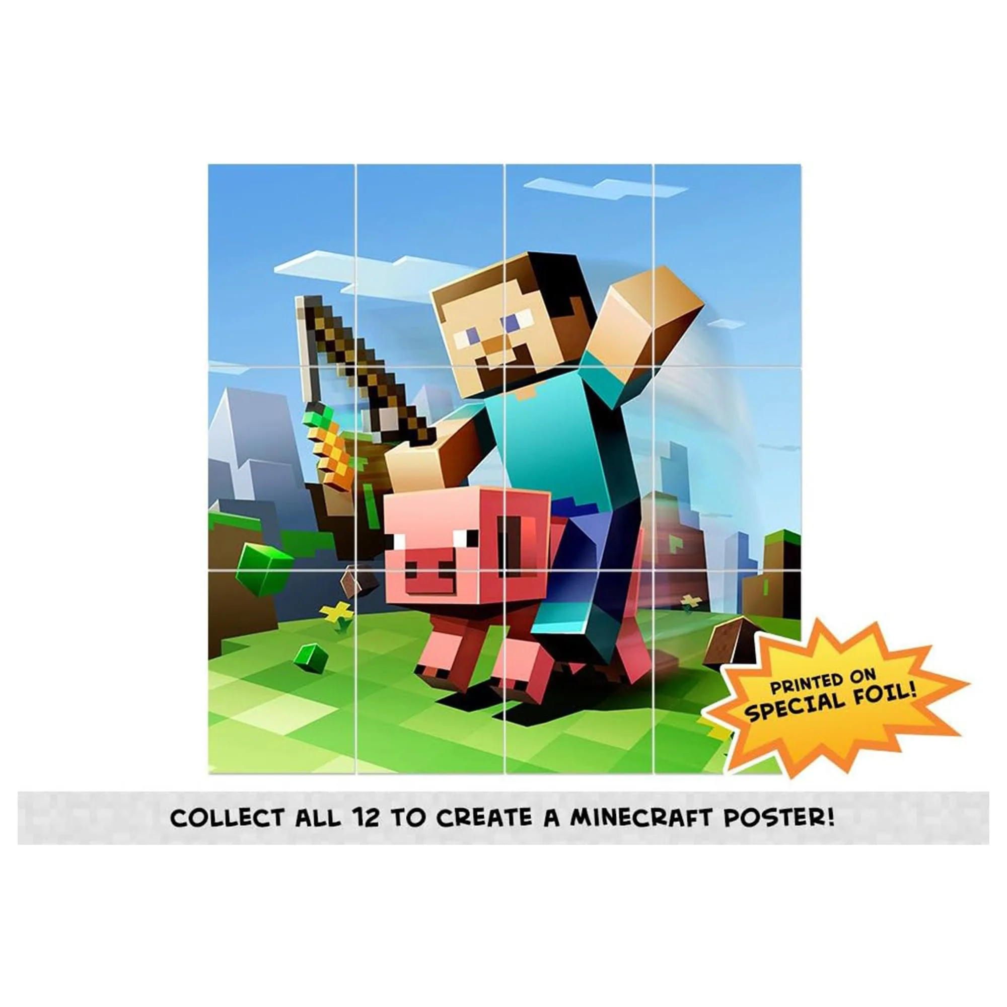 Minecraft Trading Card Sticker Box | 24 Packs - Image 7